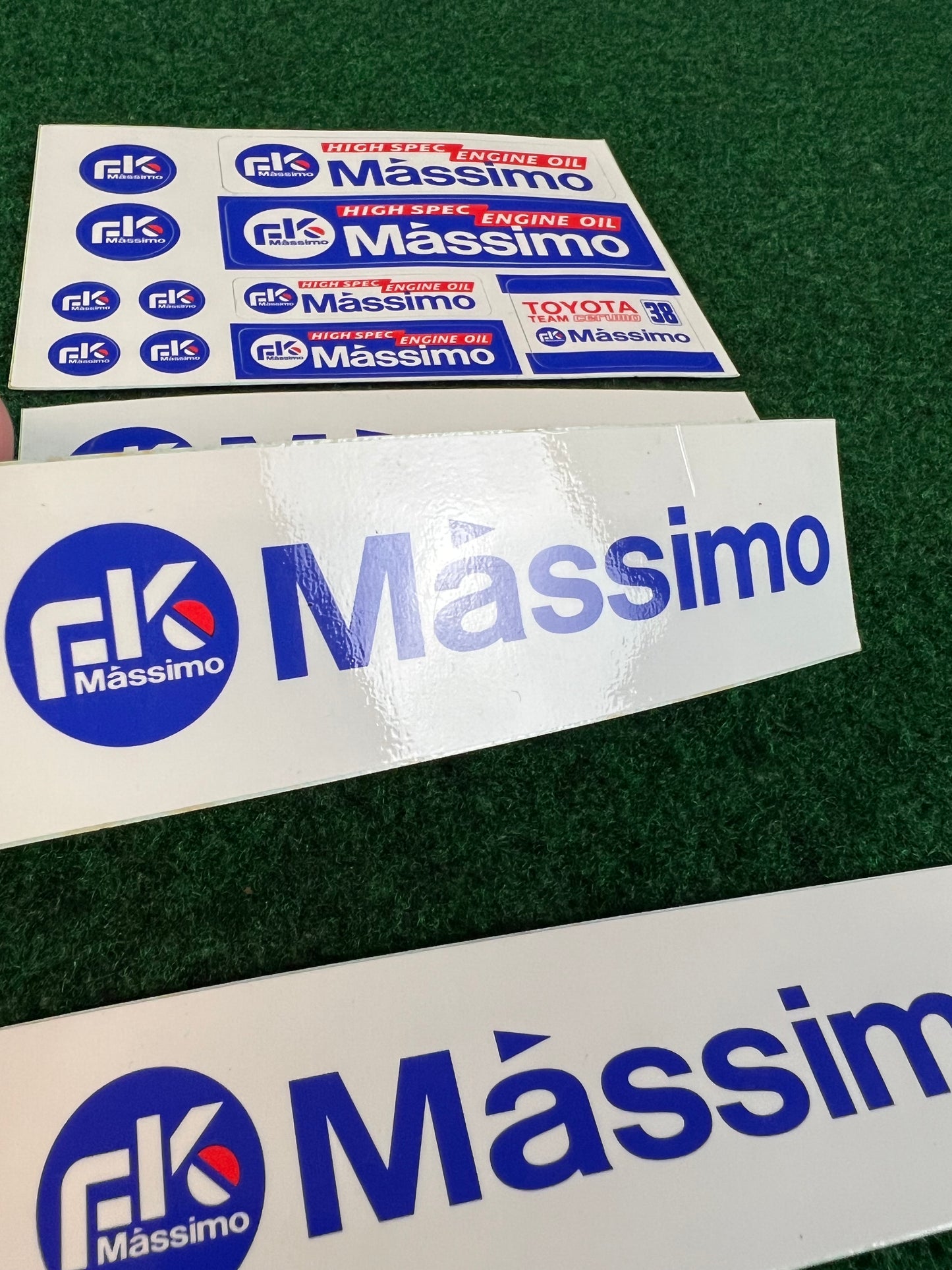Fk Massimo - JGTC Toyota Supra Sticker Set