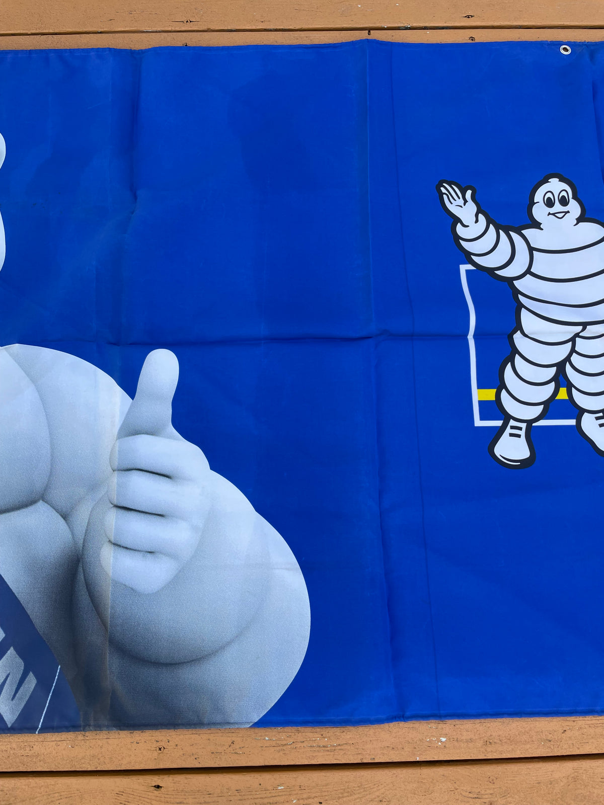 Michelin Tires - Bibendum Japanese Retail Shop Advertising Banner