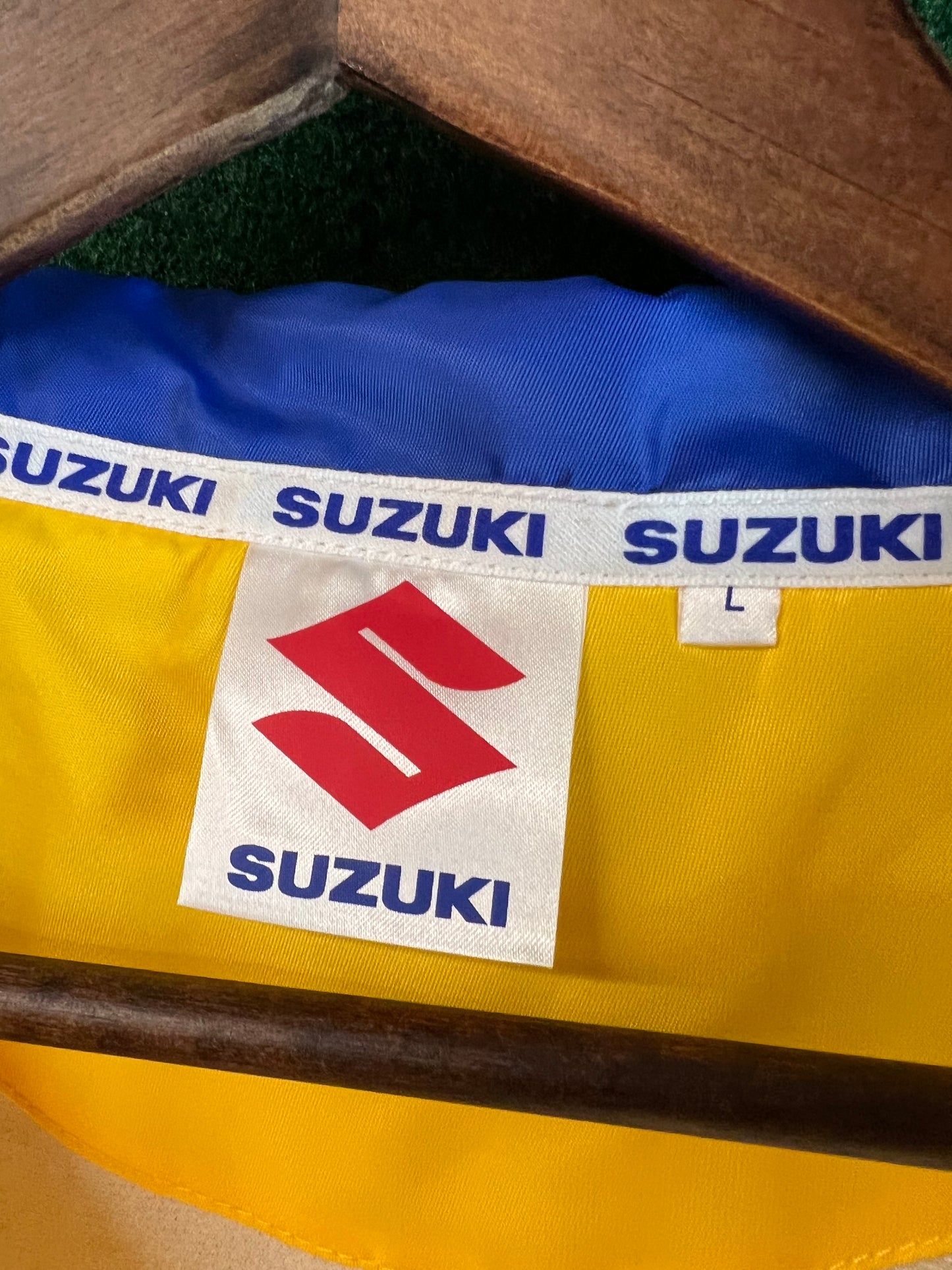 Suzuki Motorsports Racing Yellow Jacket