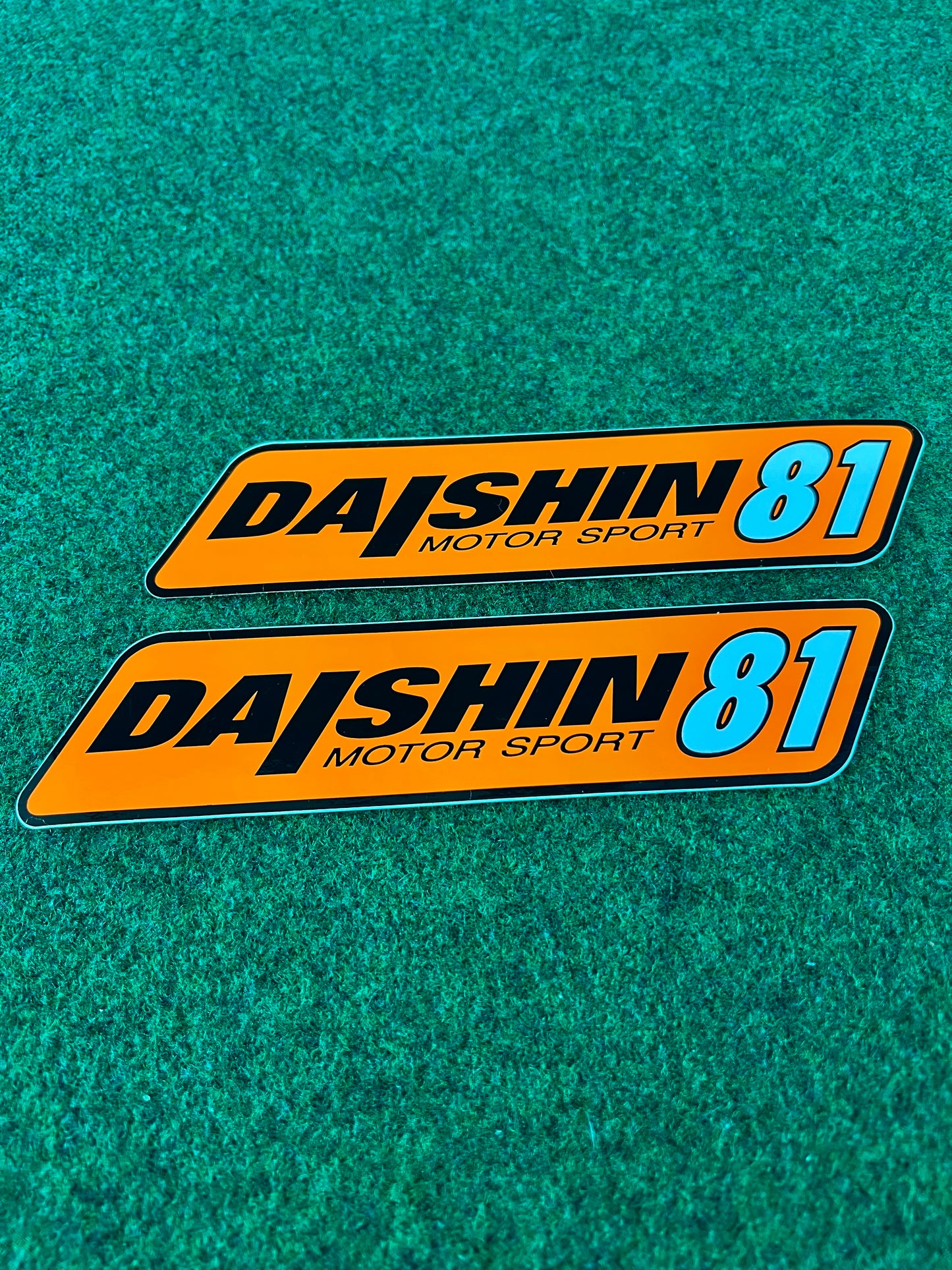 Daishin Motor Sport No. 81 Stickers Set