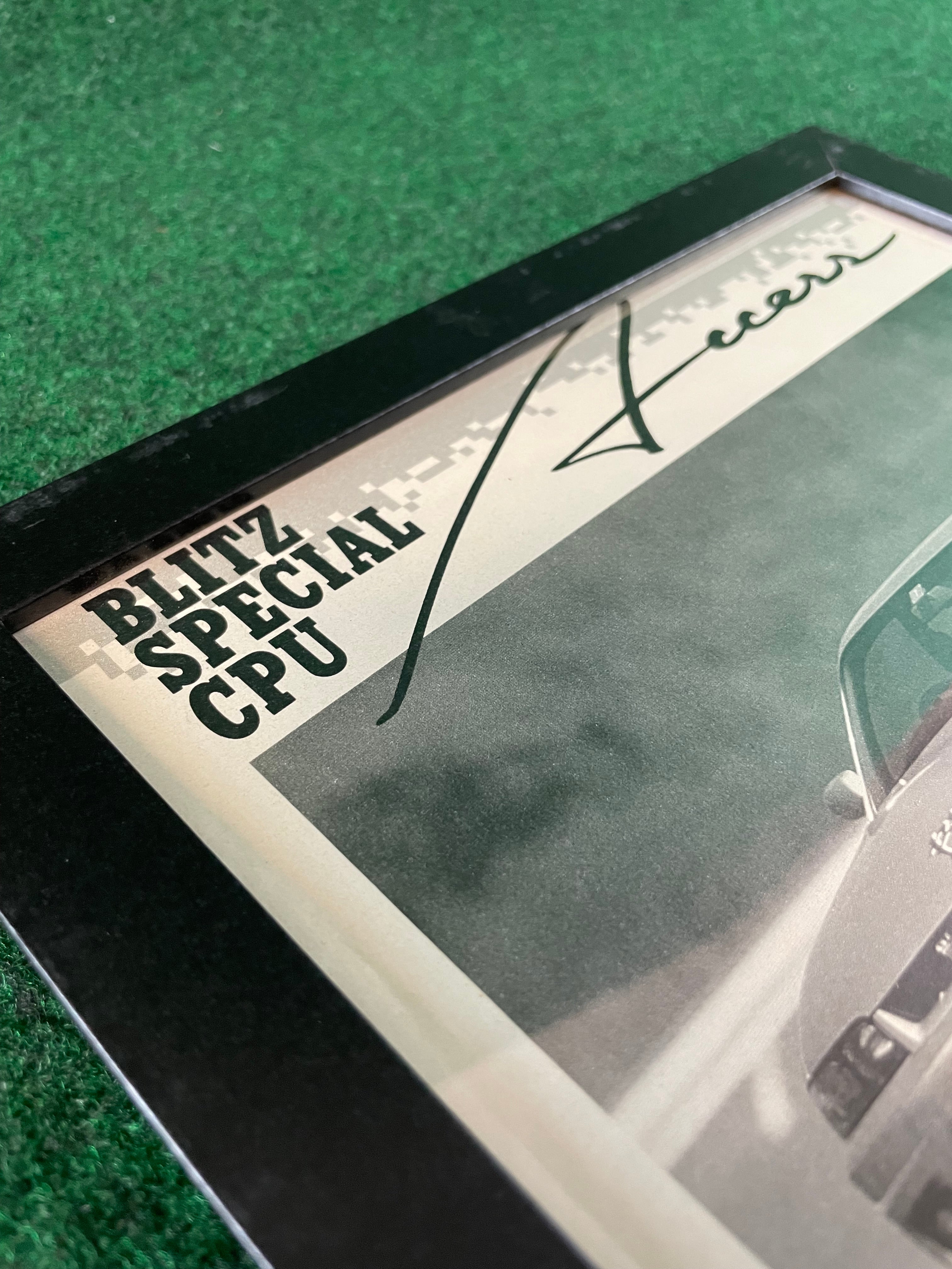 BLITZ Special CPU ECU Access Nissan Skyline R33 Original Framed Ad