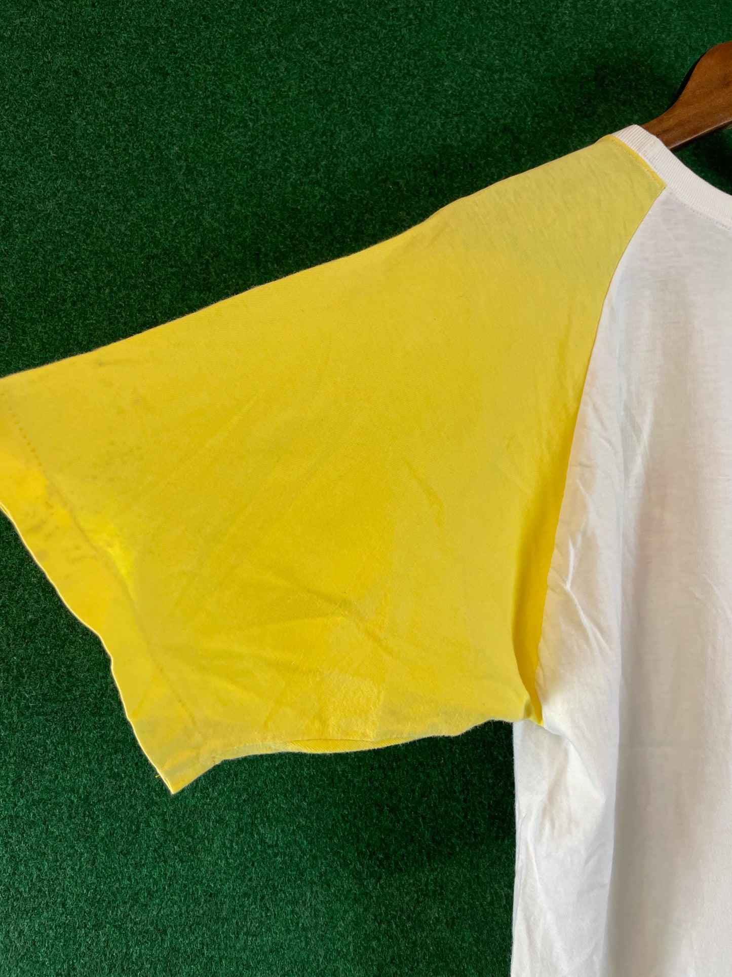 NISMO - Nissan International Race & Rally Team Vintage White/Yellow T-Shirt