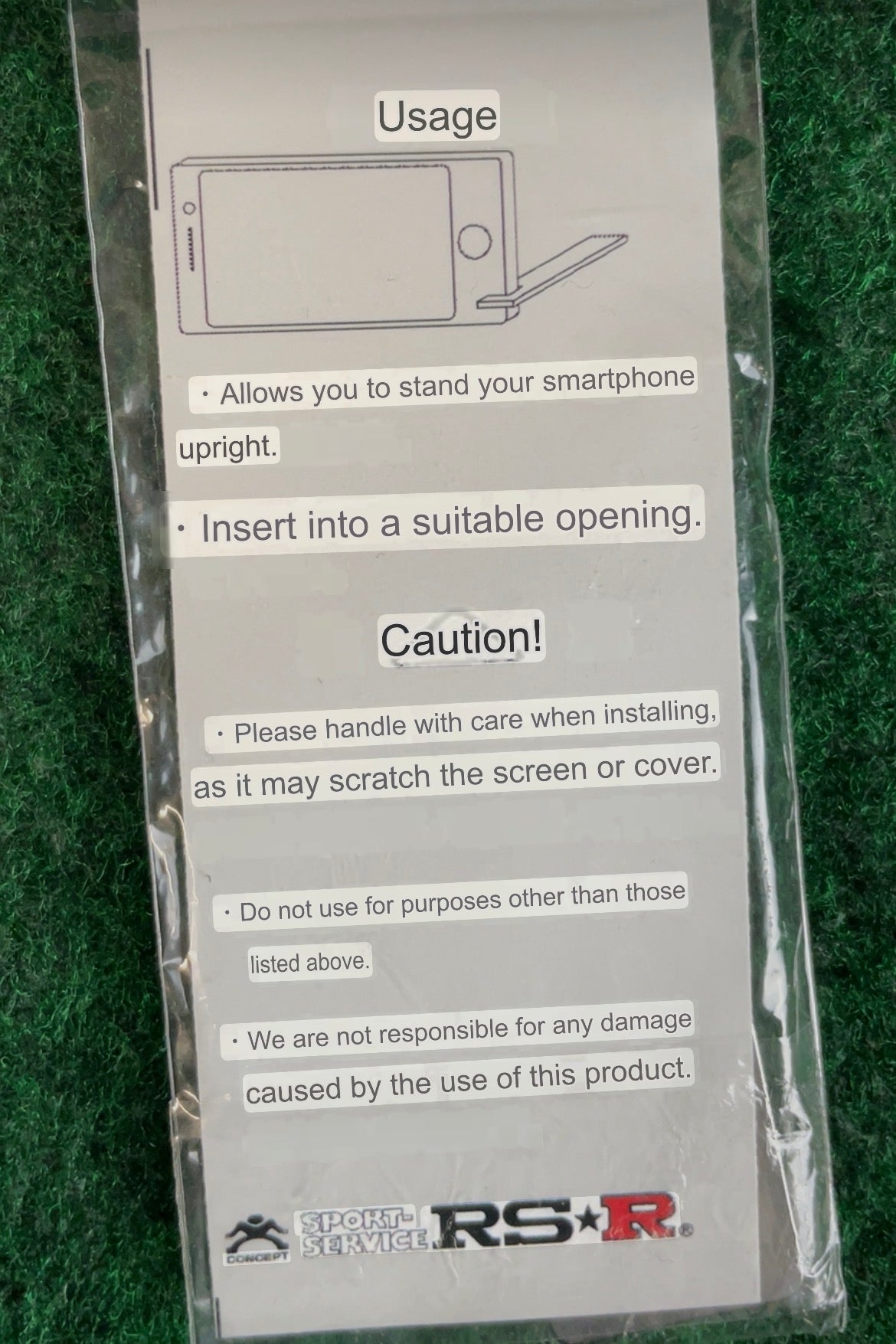 RSR - Phone Stand Keychain & Sticker Set