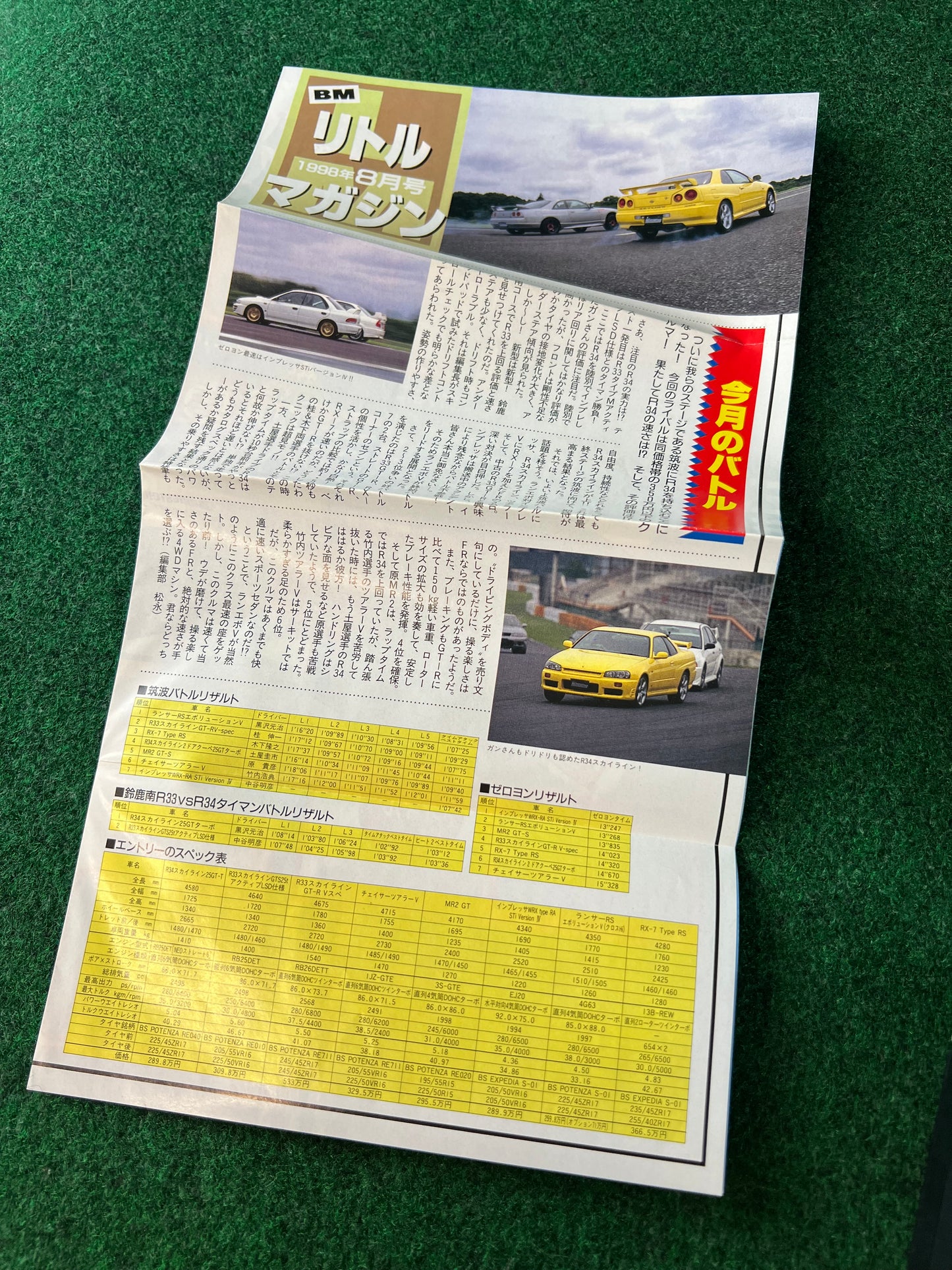 Best Motoring VHS - July & August 1998