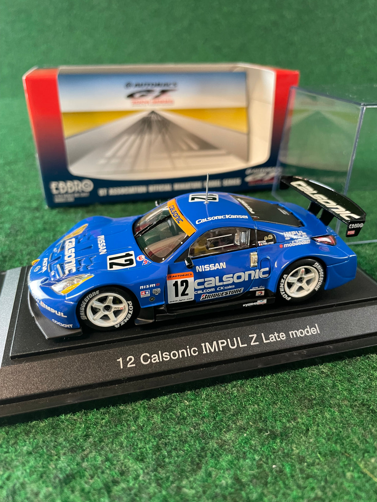 EBBRO JGTC 2004 Calsonic IMPUL Nissan Fairlady Z Late 1/43 Scale Diecast