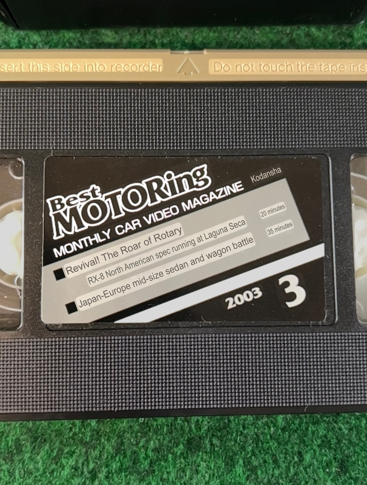 Best Motoring VHS - January & March 2003