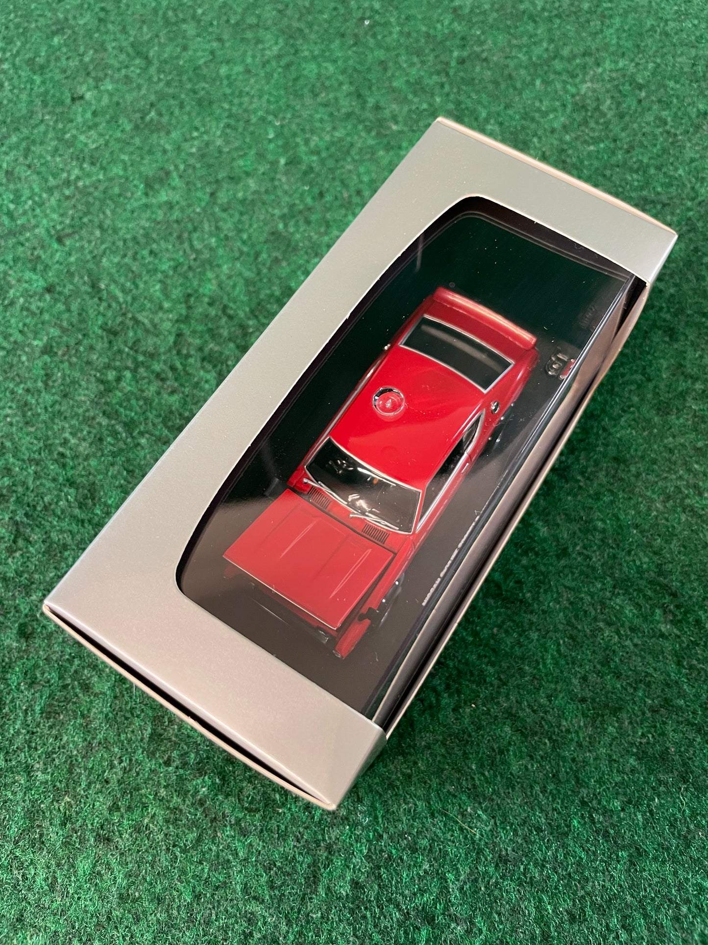 KYOSHO - Nissan Skyline Ken Mary GT-R KPGC110 Wide Wheel Version (Red) 1/43 Scale Diecast
