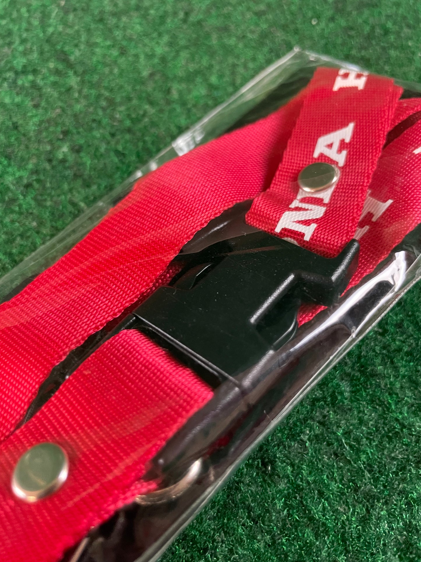 Honda Racing - Red/White Lanyard Keychain Thick Neck Strap