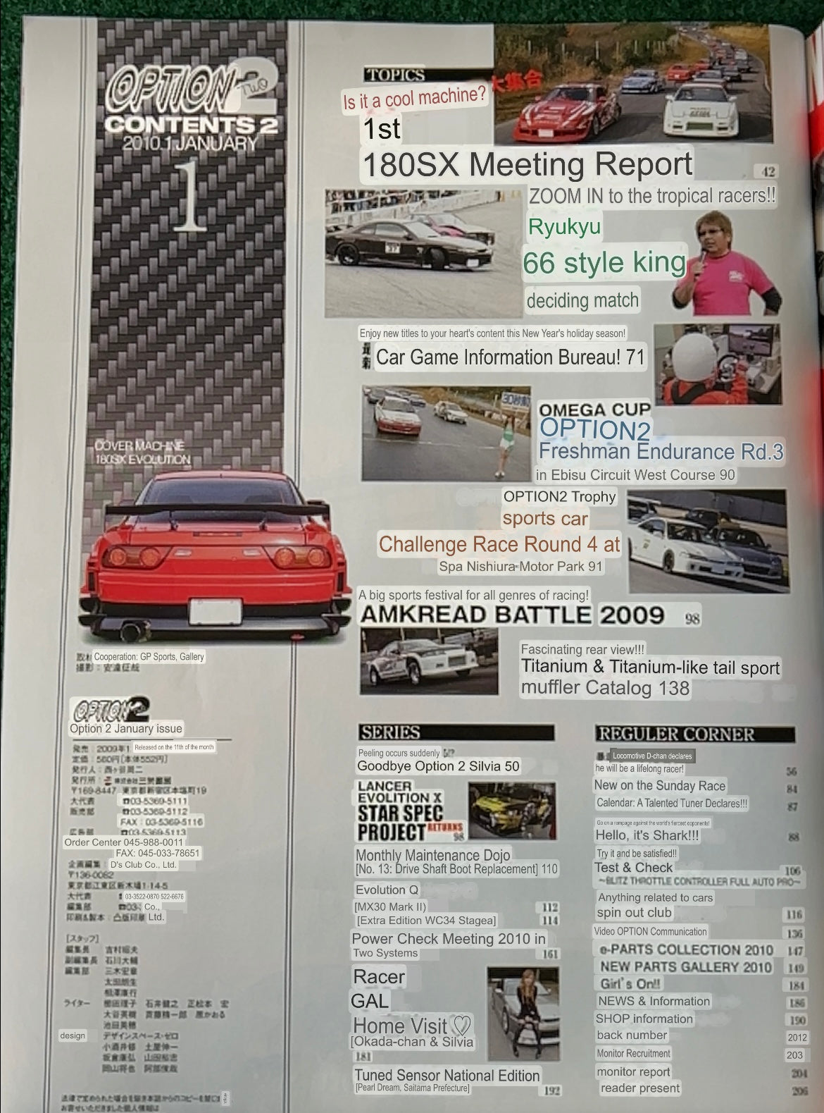 OPTION2 Magazine - January 2010