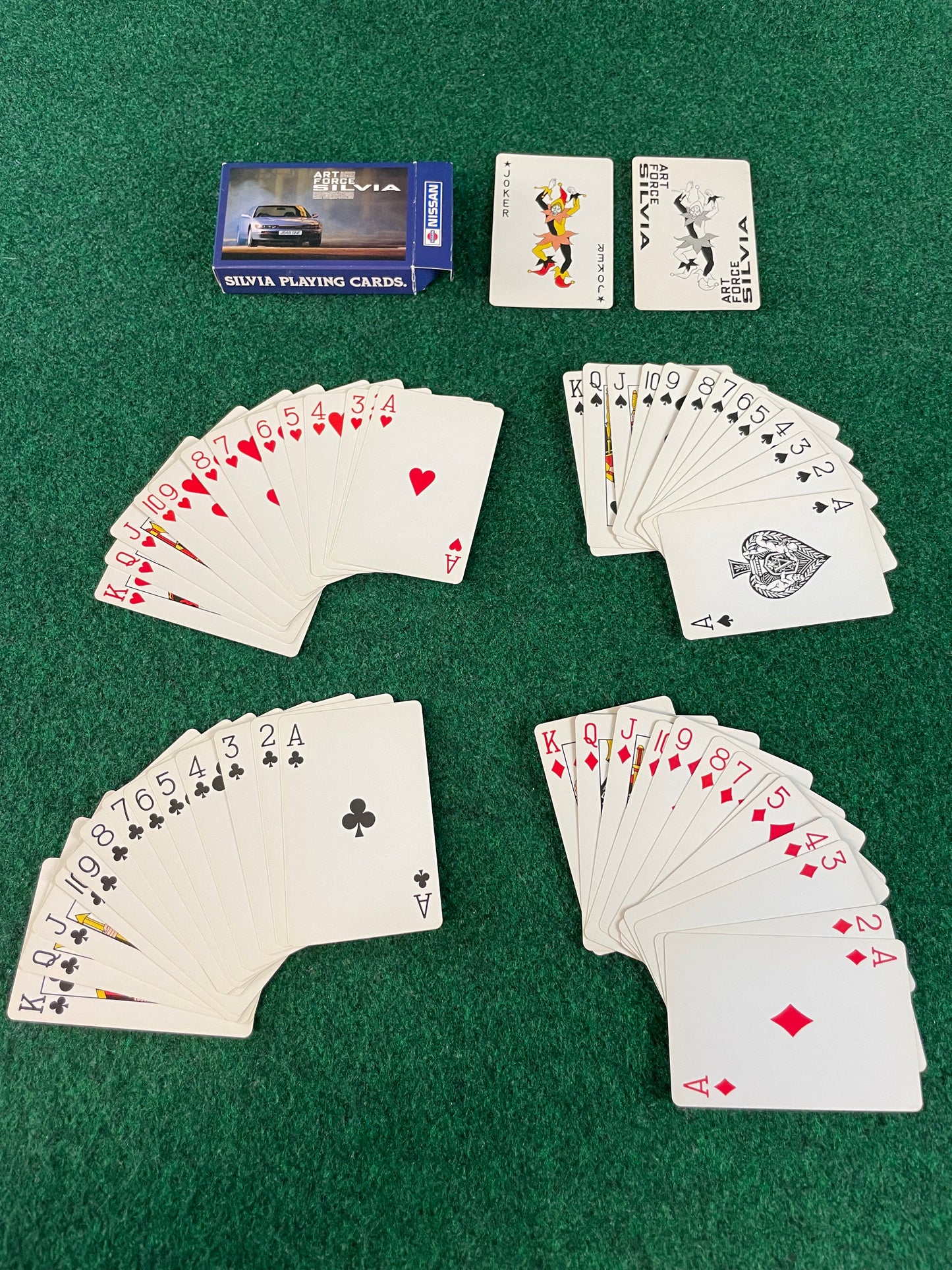 Nissan - ART FORCE SILVIA Playing Cards (1)