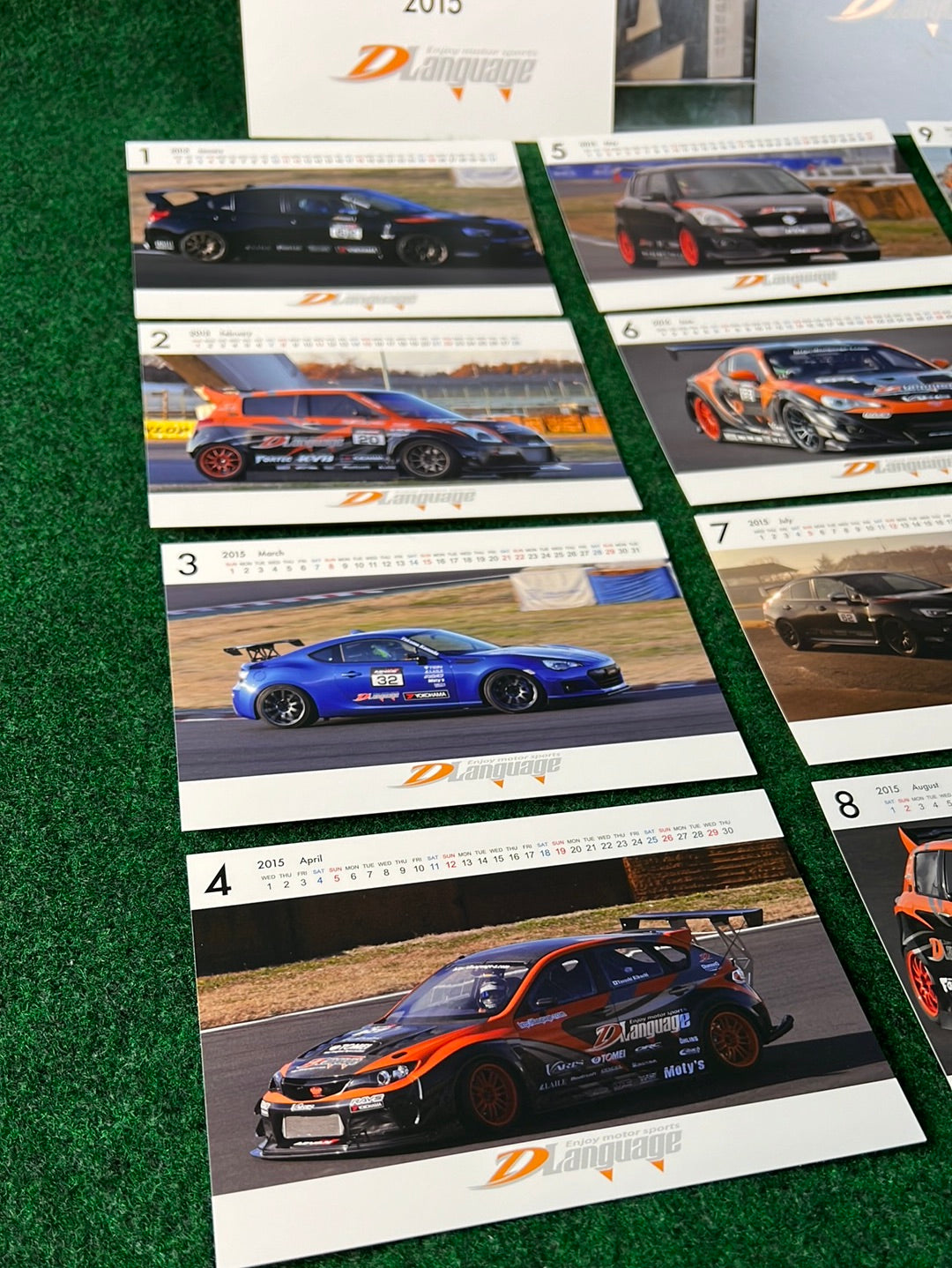 D Language - 2015 Calendar Card Pack