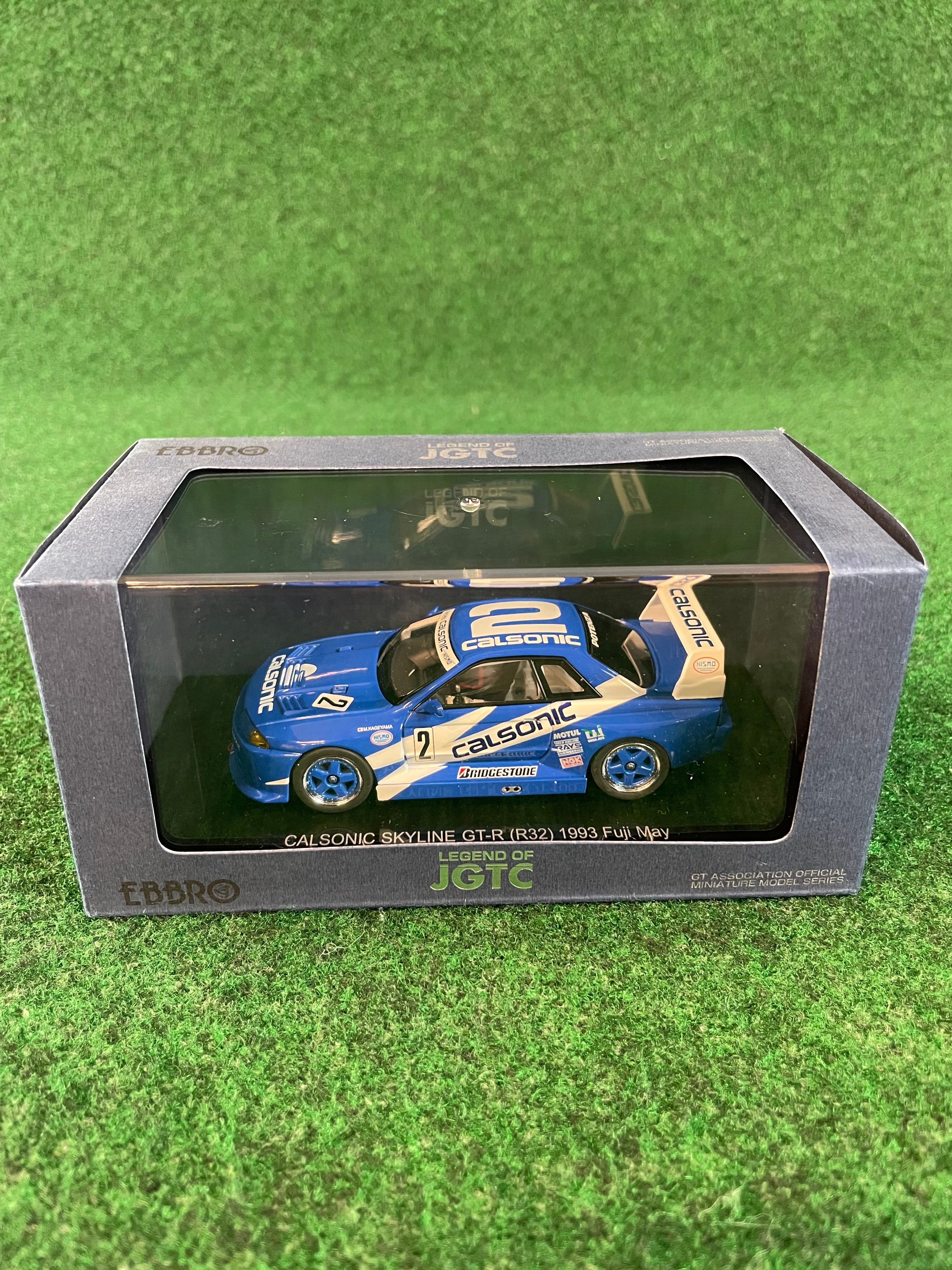 EBBRO JGTC Legends Calsonic 1993 Fuji May Nissan Skyline R32 GT-R