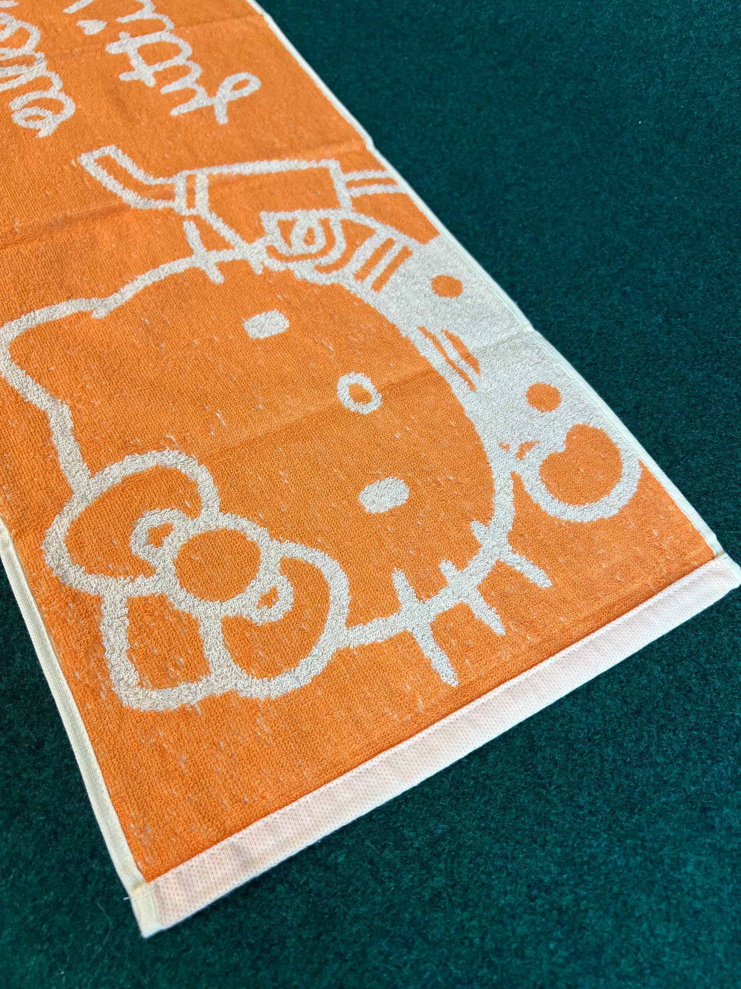 Hello Kitty & Eneos “Express” 2017 Yellow/Orange Promotional Towel