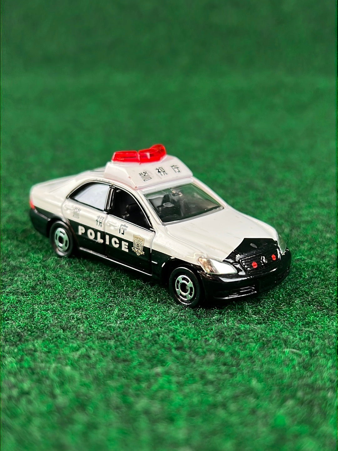 TOMICA Cargo Delivery Van and Toyota Crown Japanese Police Toy Car Set