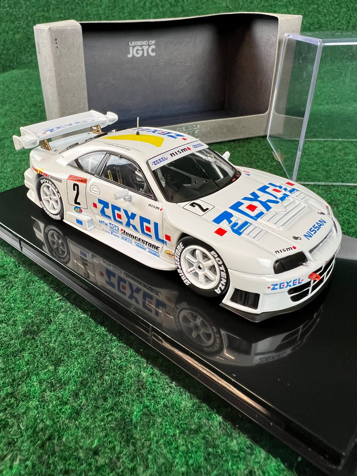 EBBRO Legend of JGTC - 1998 ZEXEL Nissan Skyline R33 GTR 1/43 Scale Diecast