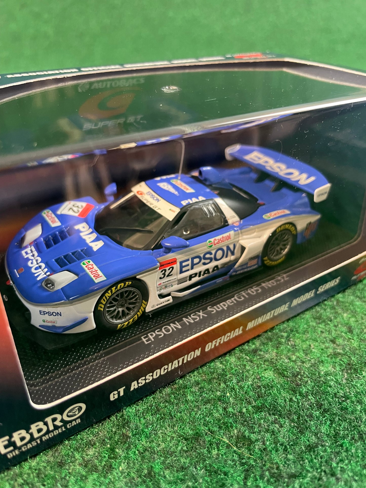 EBBRO - SuperGT 2005 EPSON Honda NSX 1/43 Scale Diecast