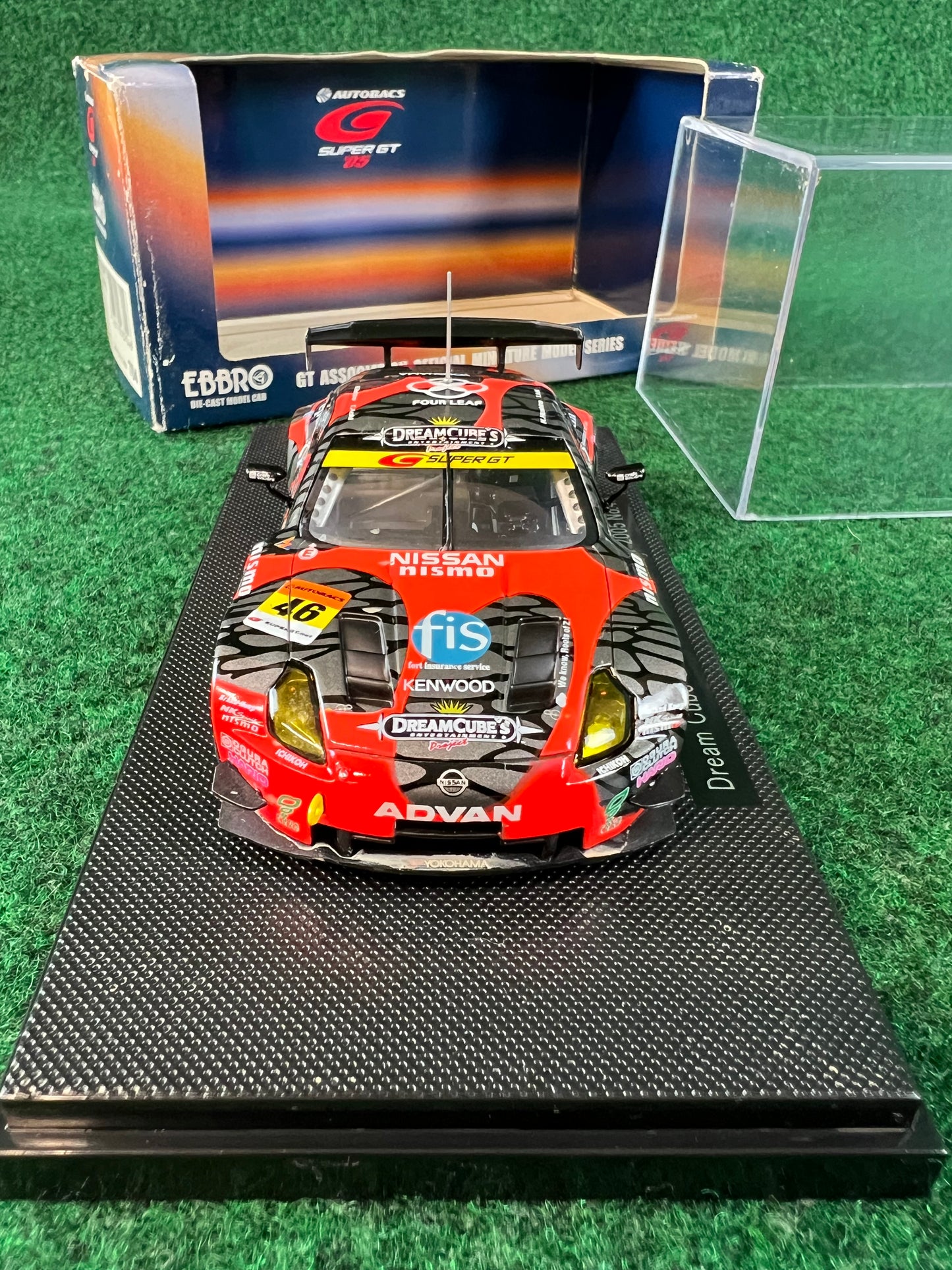 EBBRO Dream Cube's ADVAN SuperGT Nissan Fairlady Z 2005 Diecast