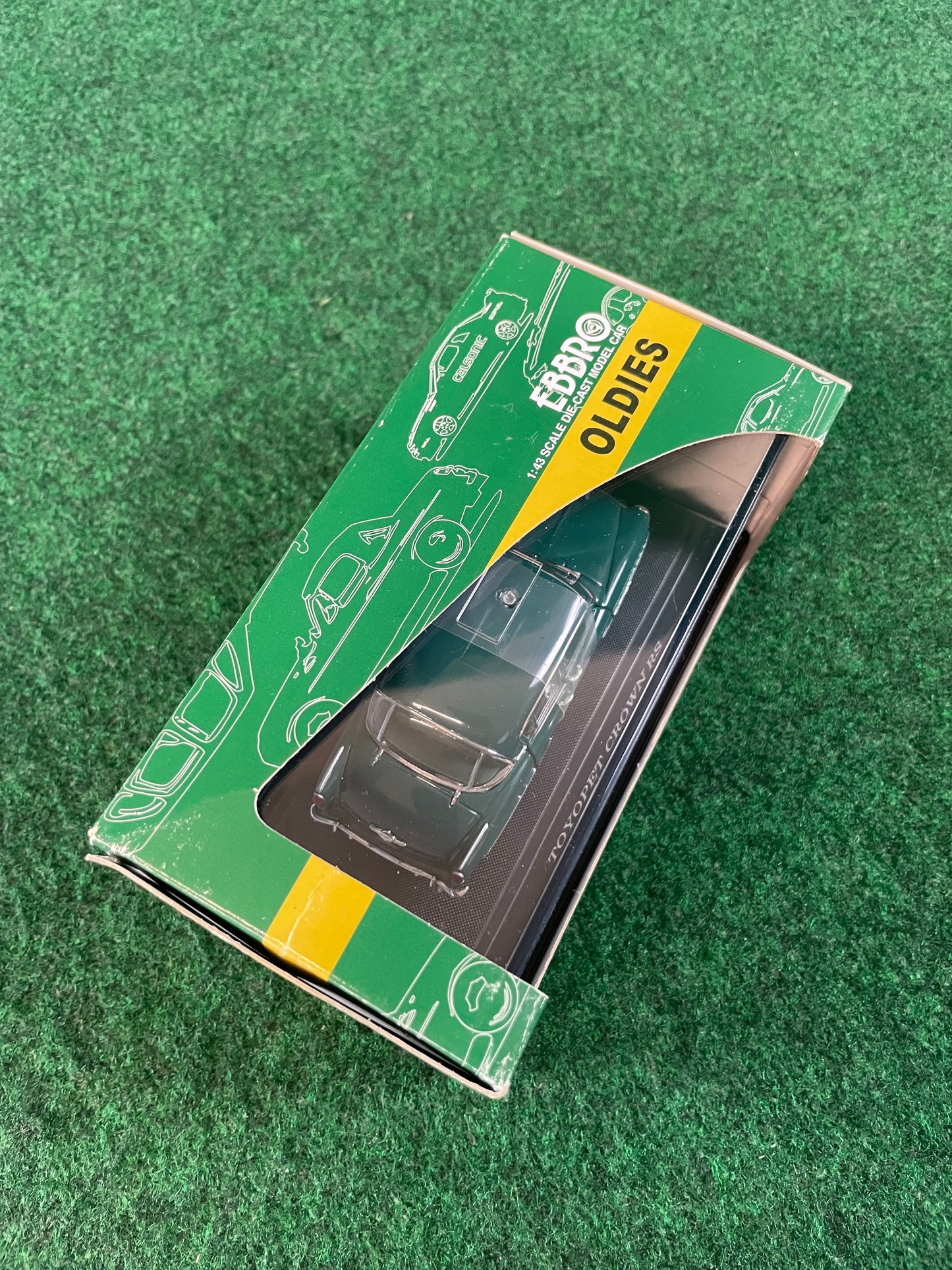 EBBRO - Toyota Toypet Crown RS Green 1/43 Scale Diecast