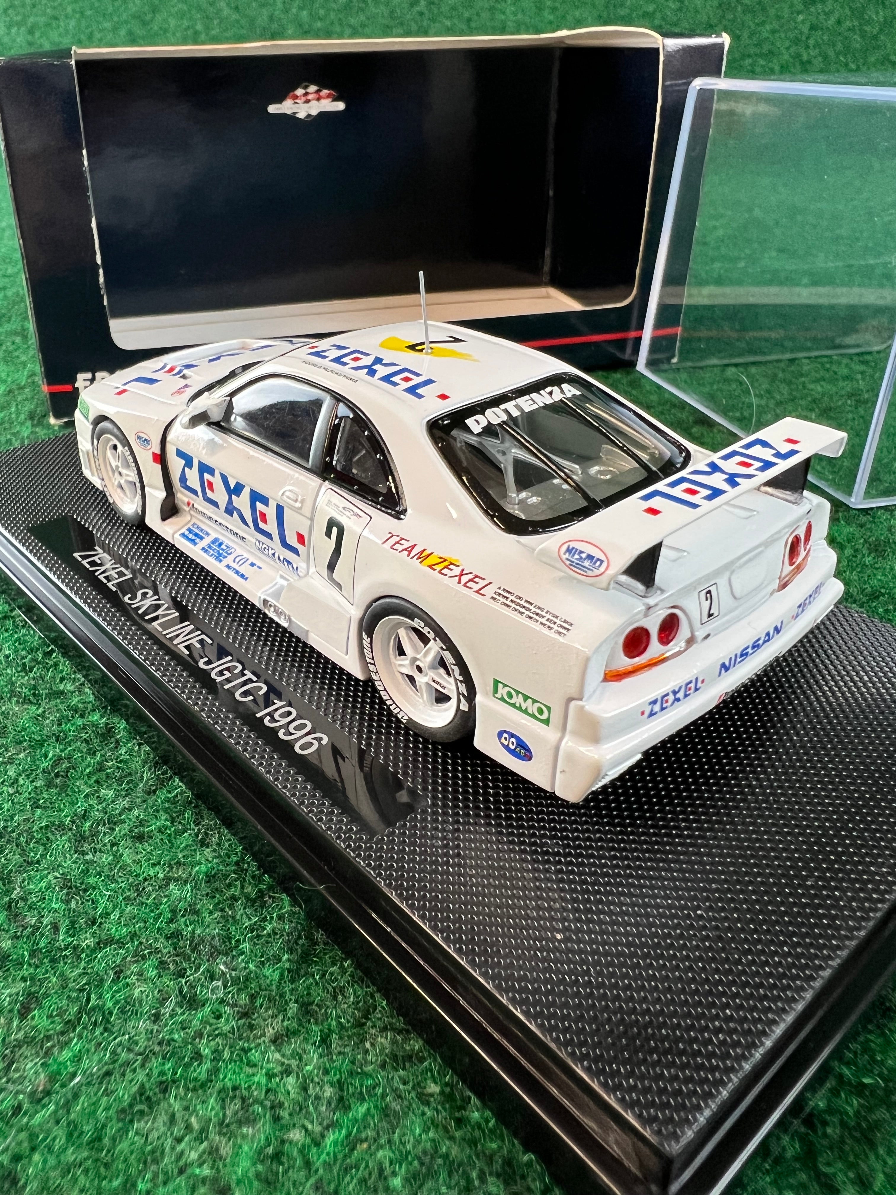 EBBRO Racing Car Collection - 1996 JGTC Zexel Nissan Skyline R33