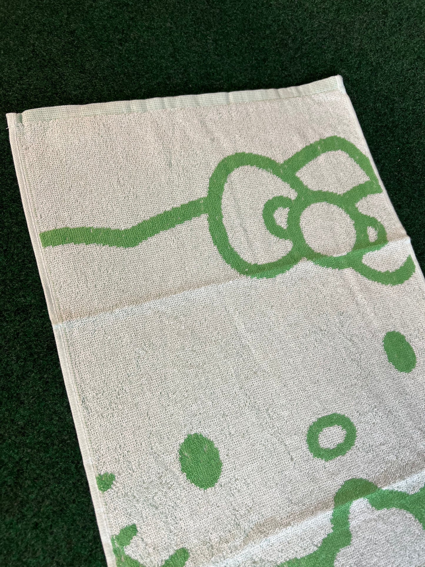 Hello Kitty & Eneos “Express” 2017 Green Promotional Towel