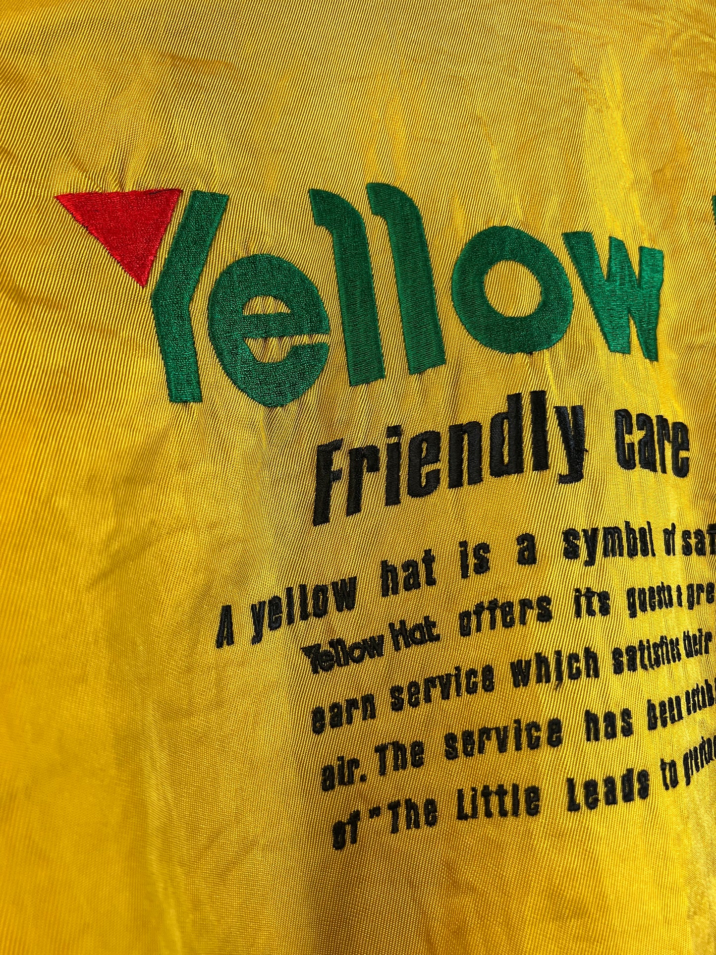 Yellow Hat Service Center Vintage Workwear Jacket