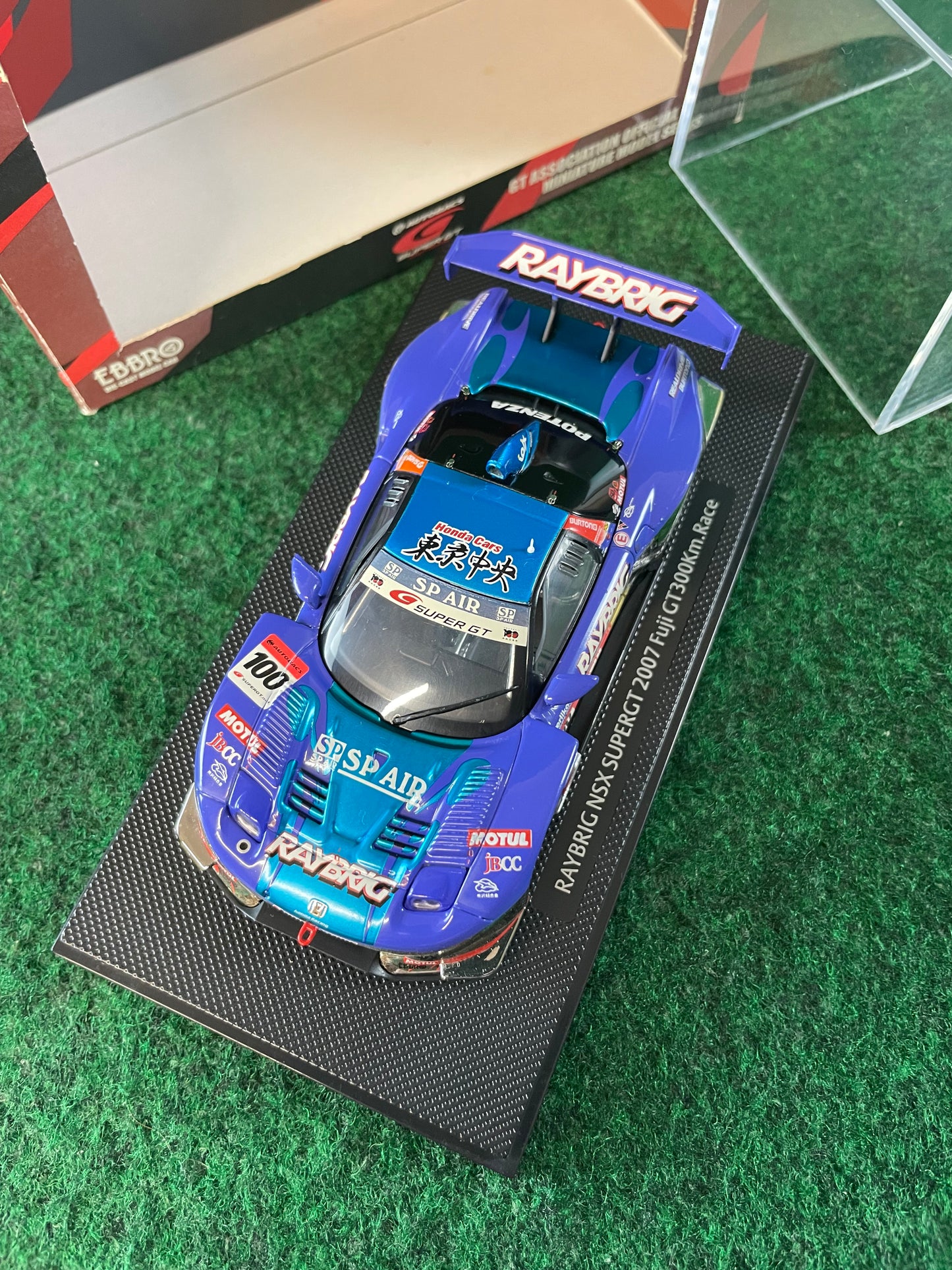 EBBRO - SuperGT 2007 Raybrig Honda NSX Fuji 300km 1/43 Scale Diecast