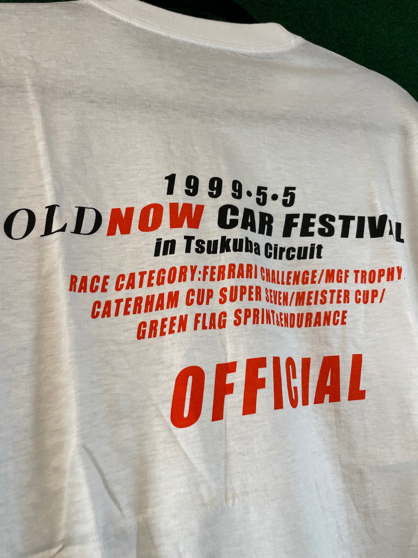 Brains Motor Sports Club - OLDNOW CAR FESTIVAL in Tsukuba Circuit Offical Vintage T-Shirt