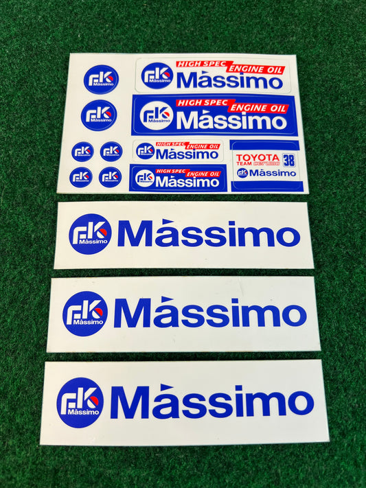 Fk Massimo - JGTC Toyota Supra Sticker Set