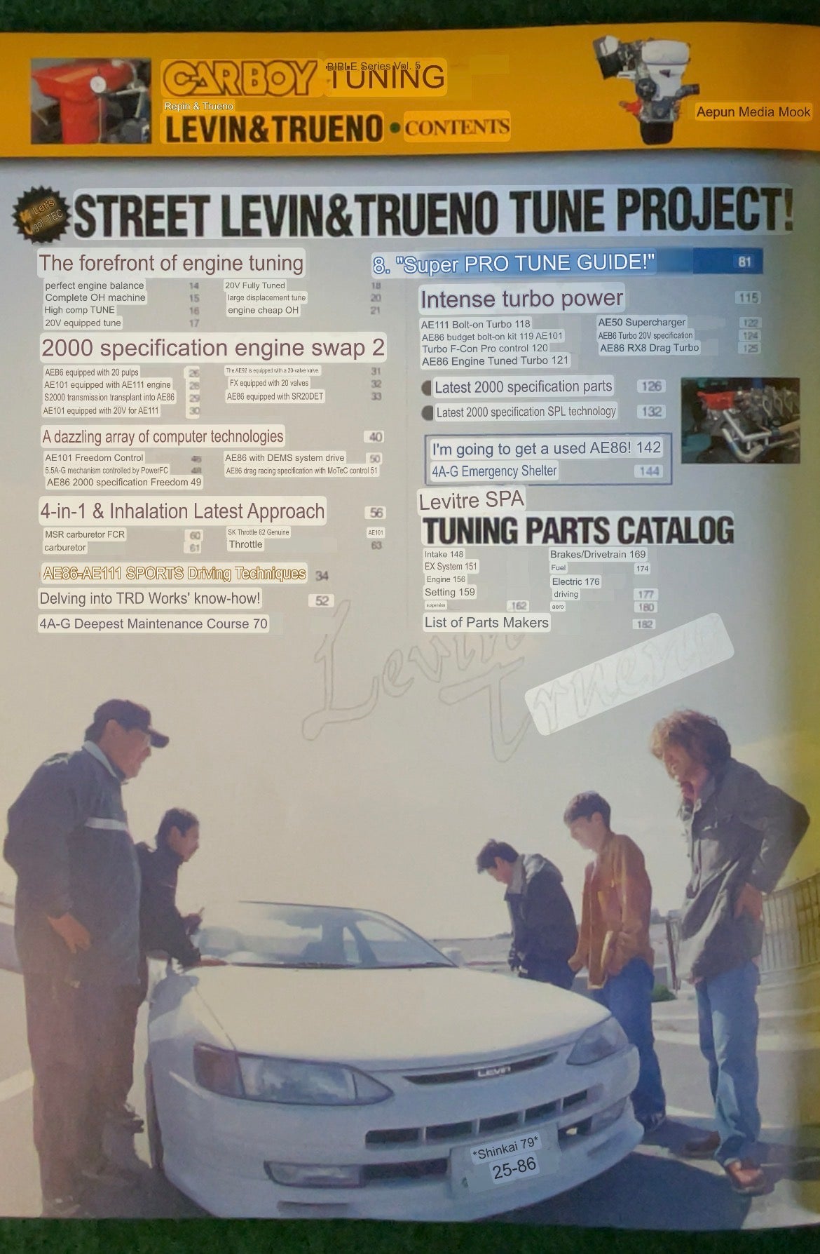 CARBOY Magazine - Toyota Levin & Trueno Tuning Bible Series Vol. 5