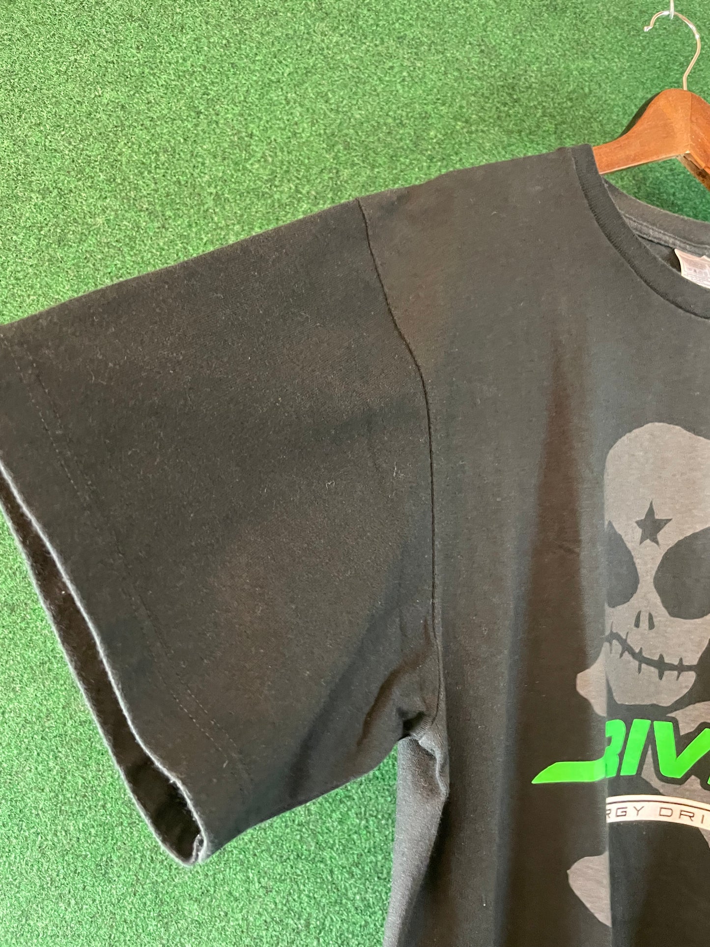 Max Orido x DRIVE Energy Drink x 130R Yokohama Black T-Shirt