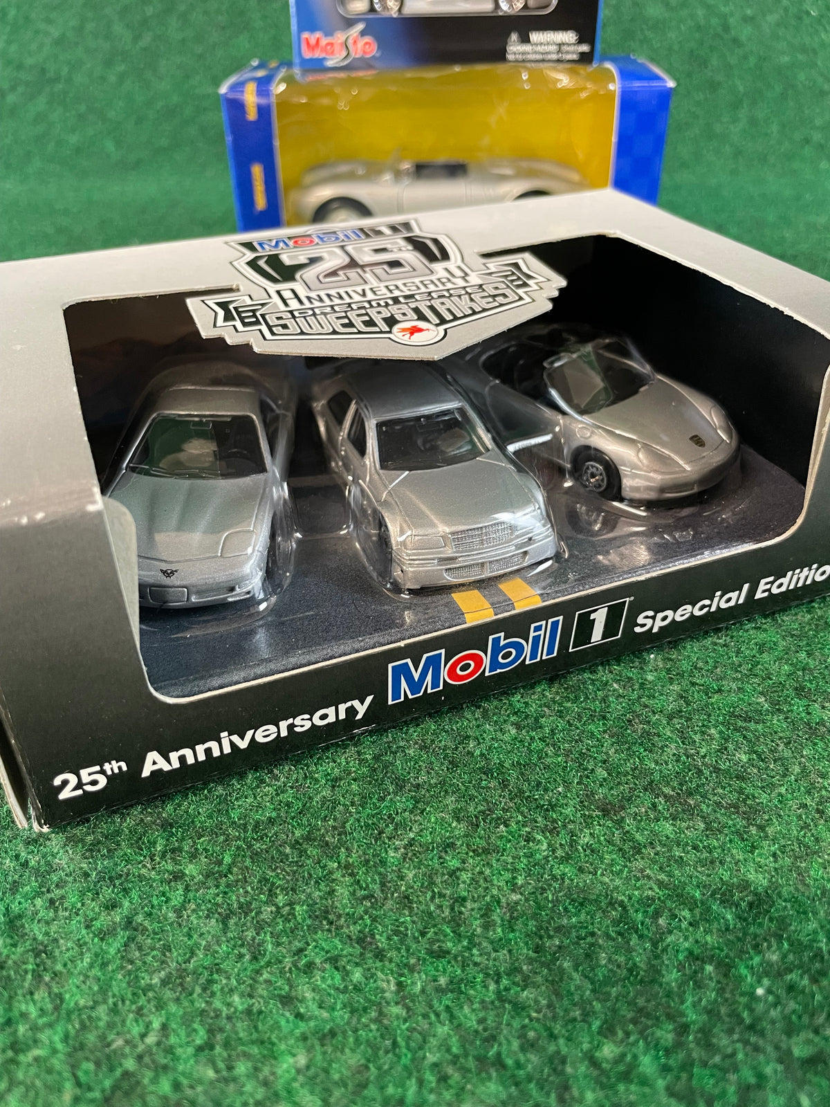 Porsche & Mercedes - Toy Car Diecast Set