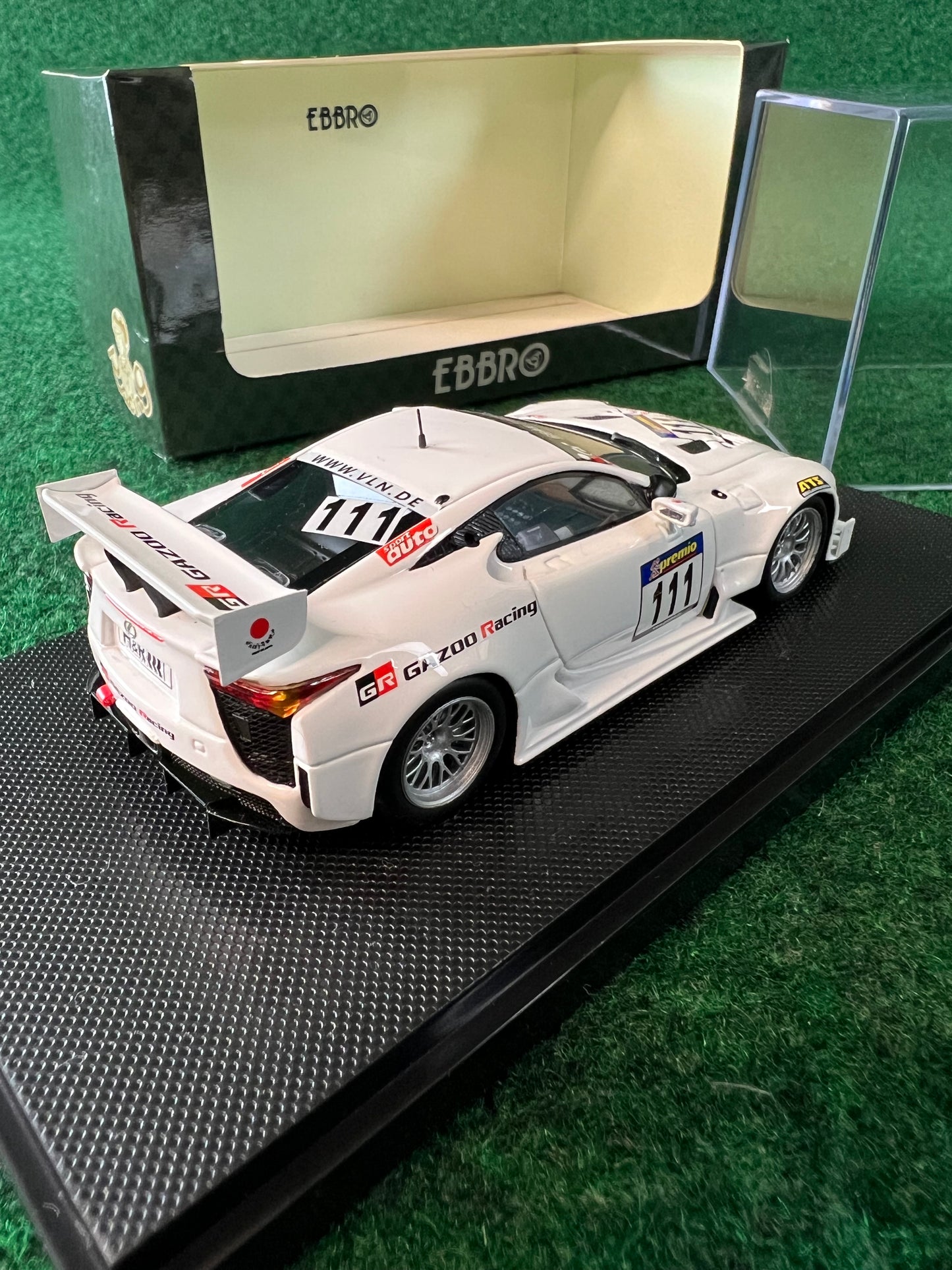 EBBRO Racing - LEXUS LFA Nurburgring
VLN 4-hour Race 2011 No.111 1/43 Scale Diecast