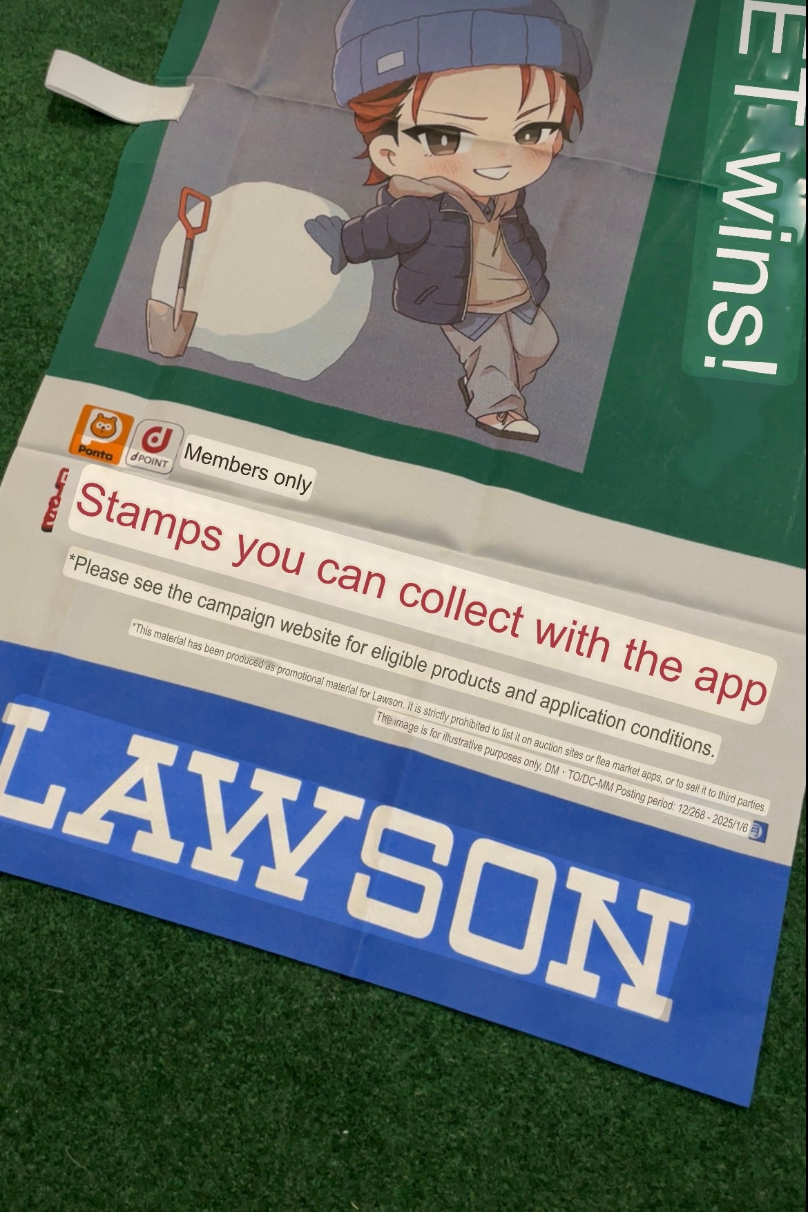 【超激レア・非売品】Mrs.GREENAPPLE 販促用のぼり２種・ポスター LAWSON - Mrs. Green Apple Meet & Greet Contest (2) Advertising