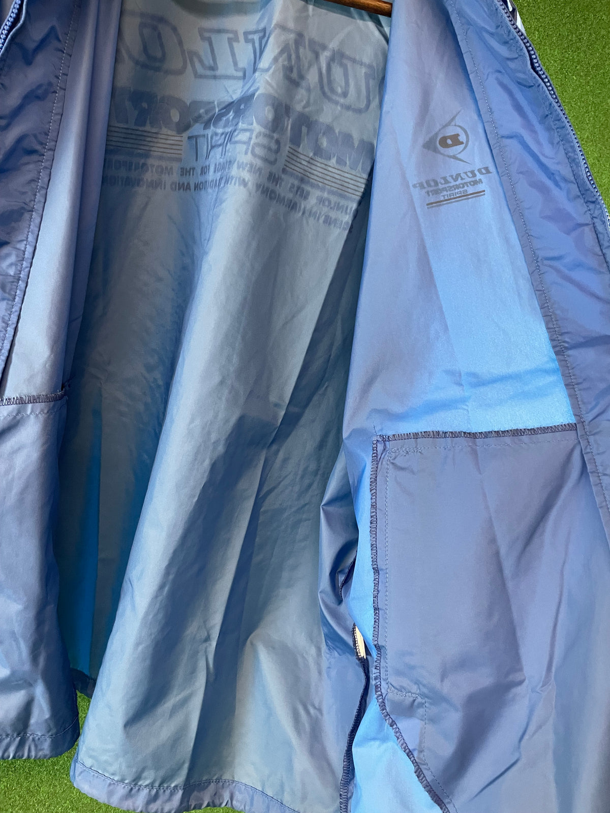 Dunlop Motorsport - Vintage Blue Windbreaker Jacket (L)