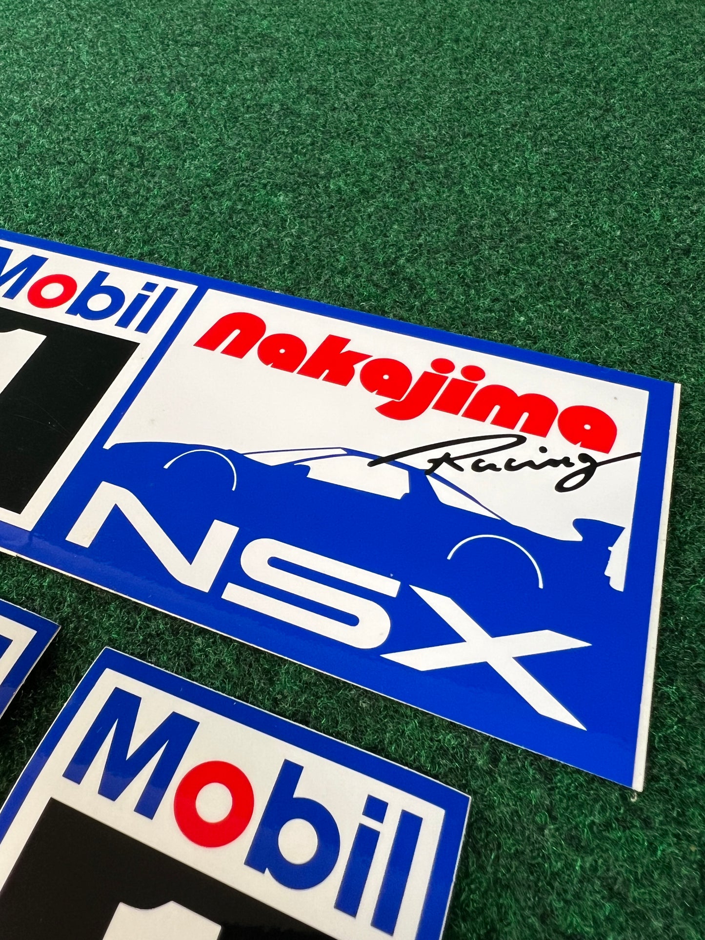 Mobil1 Nakajima Racing Honda NSX - JGTC Sticker Set