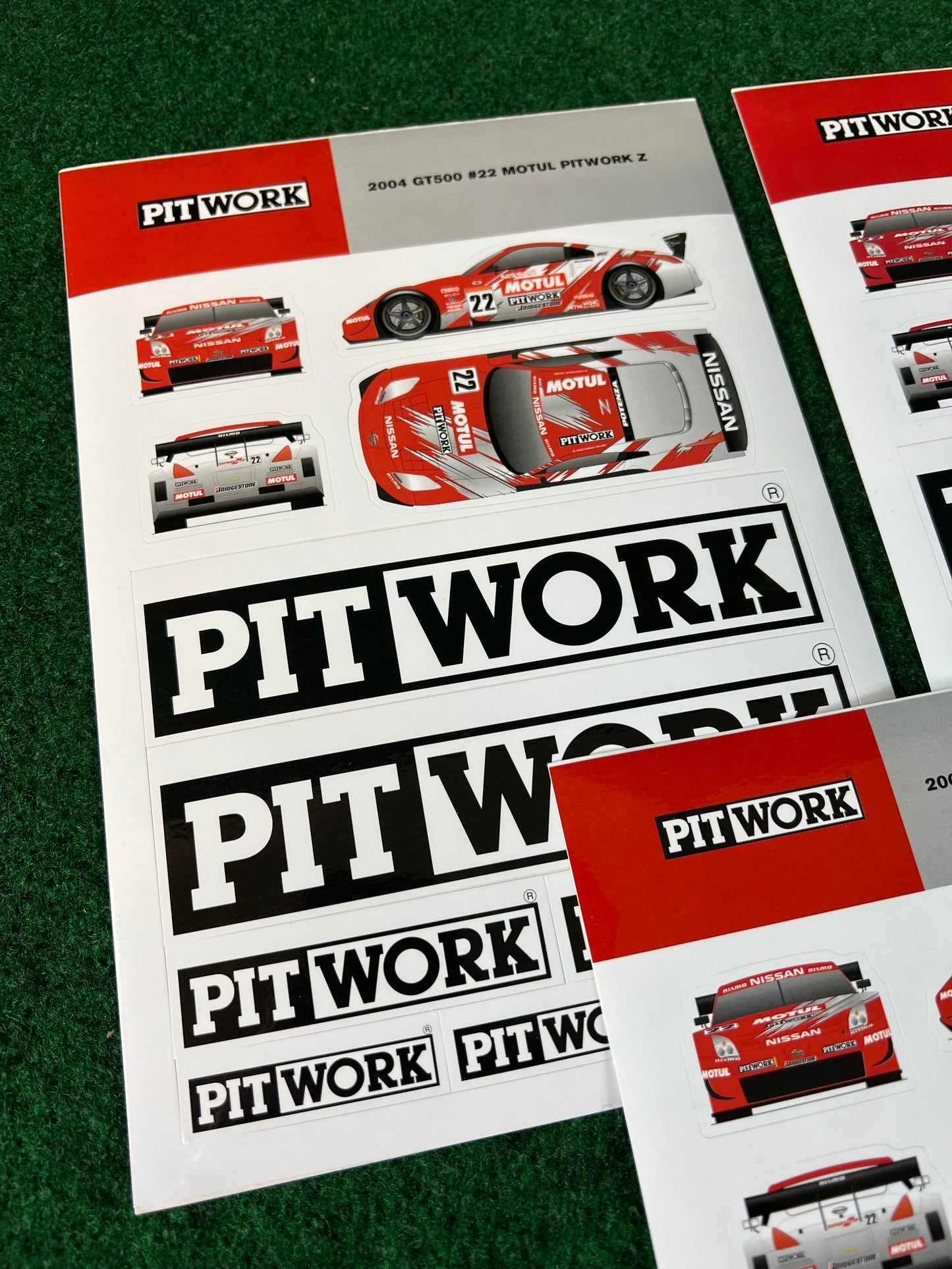 Nissan Fairlady Z JGTC Nismo Motul Pitwork Sticker Sheet Set