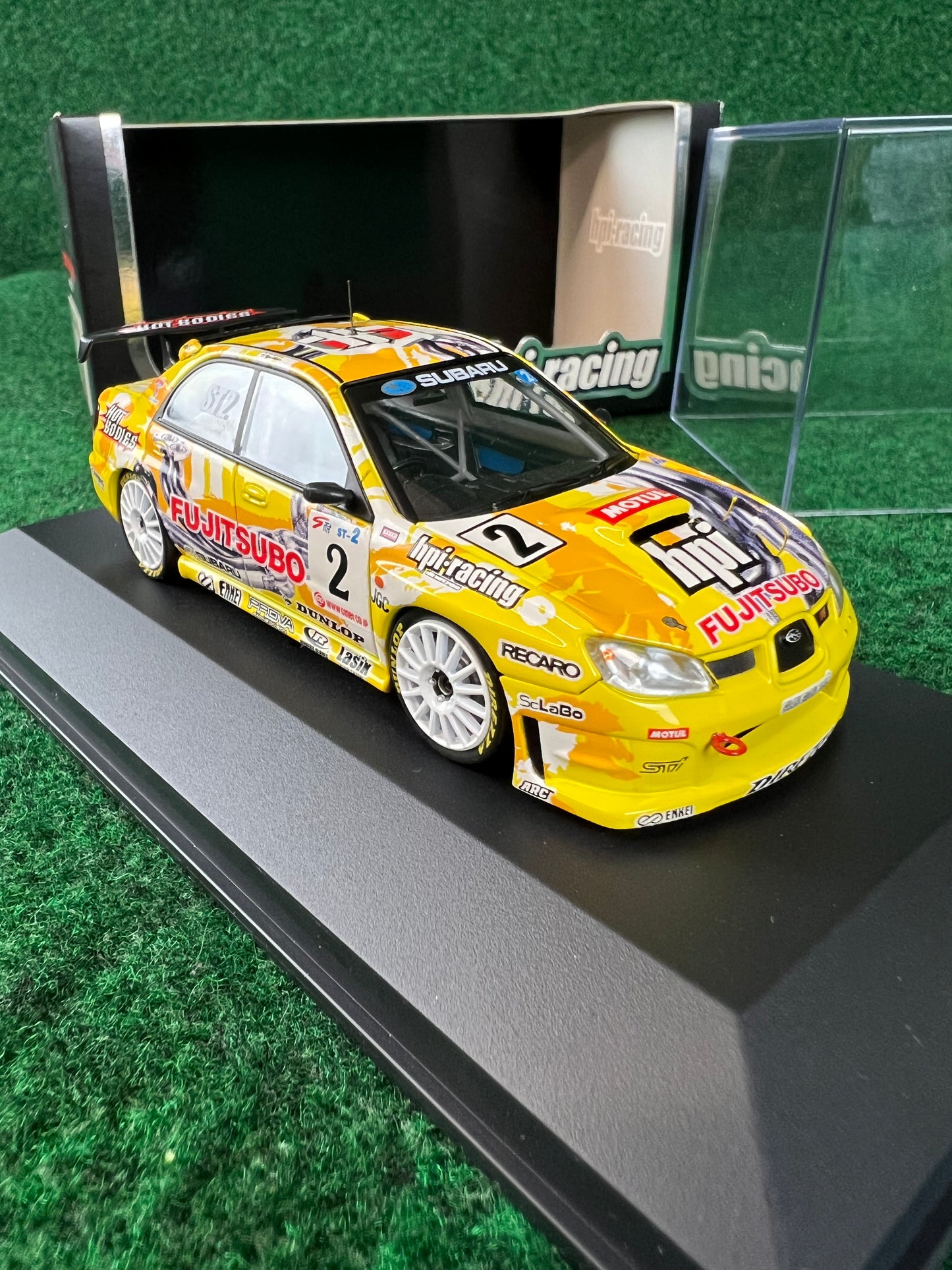 HPI Fujitsubo Super Taikyu 2005 Subaru Impreza WRX 1/43 Scale Diecast