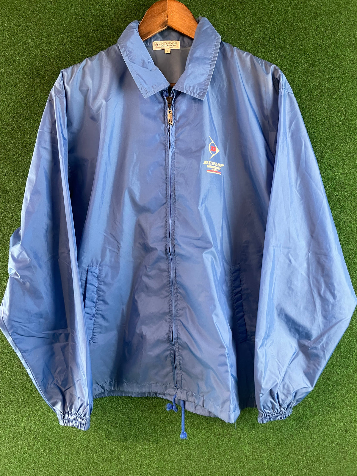 Dunlop Motorsport - Vintage Blue Windbreaker Jacket (L)