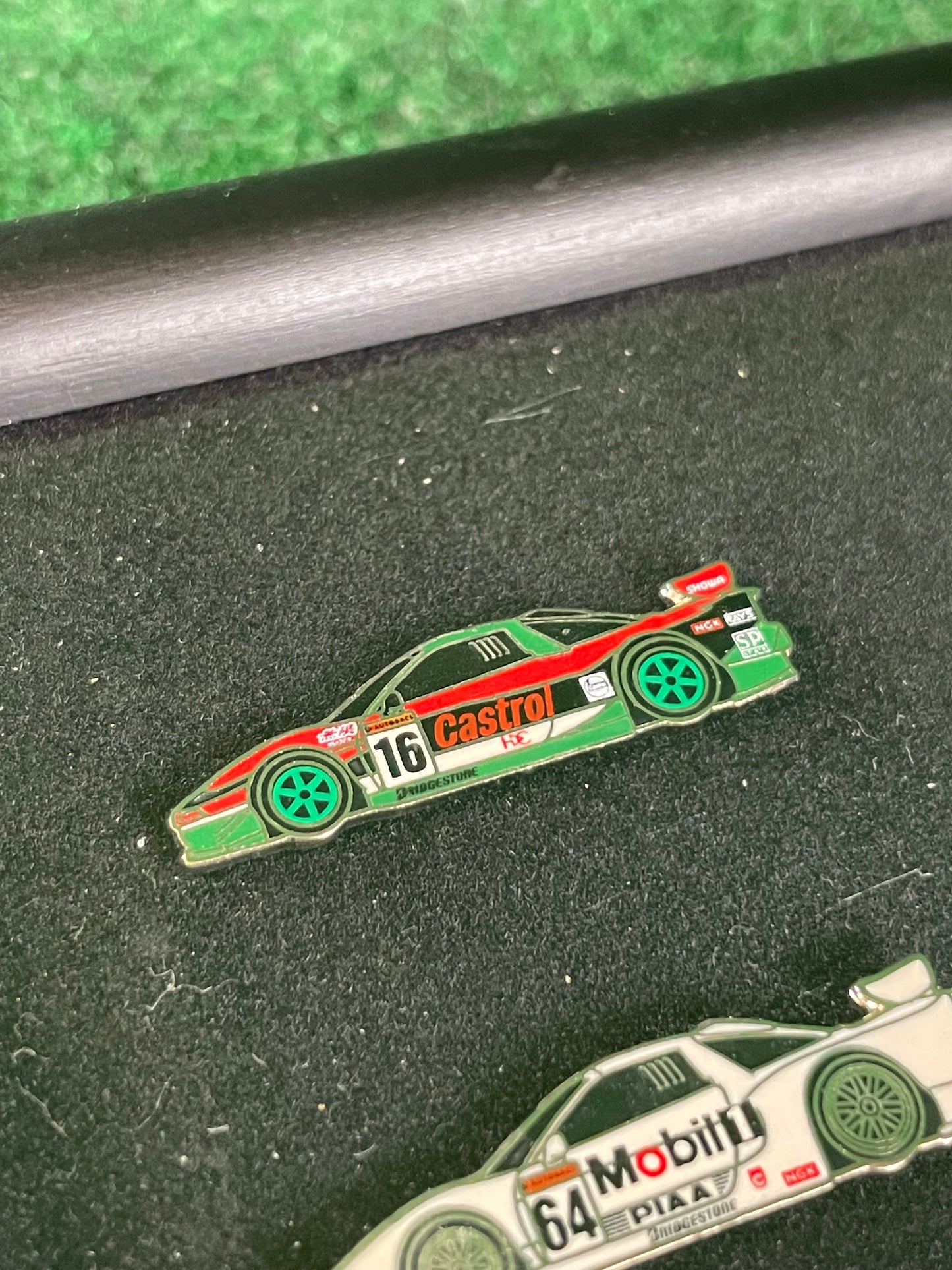 1999 JGTC Honda Commemorative NSX Framed Pin and Plaque Collection