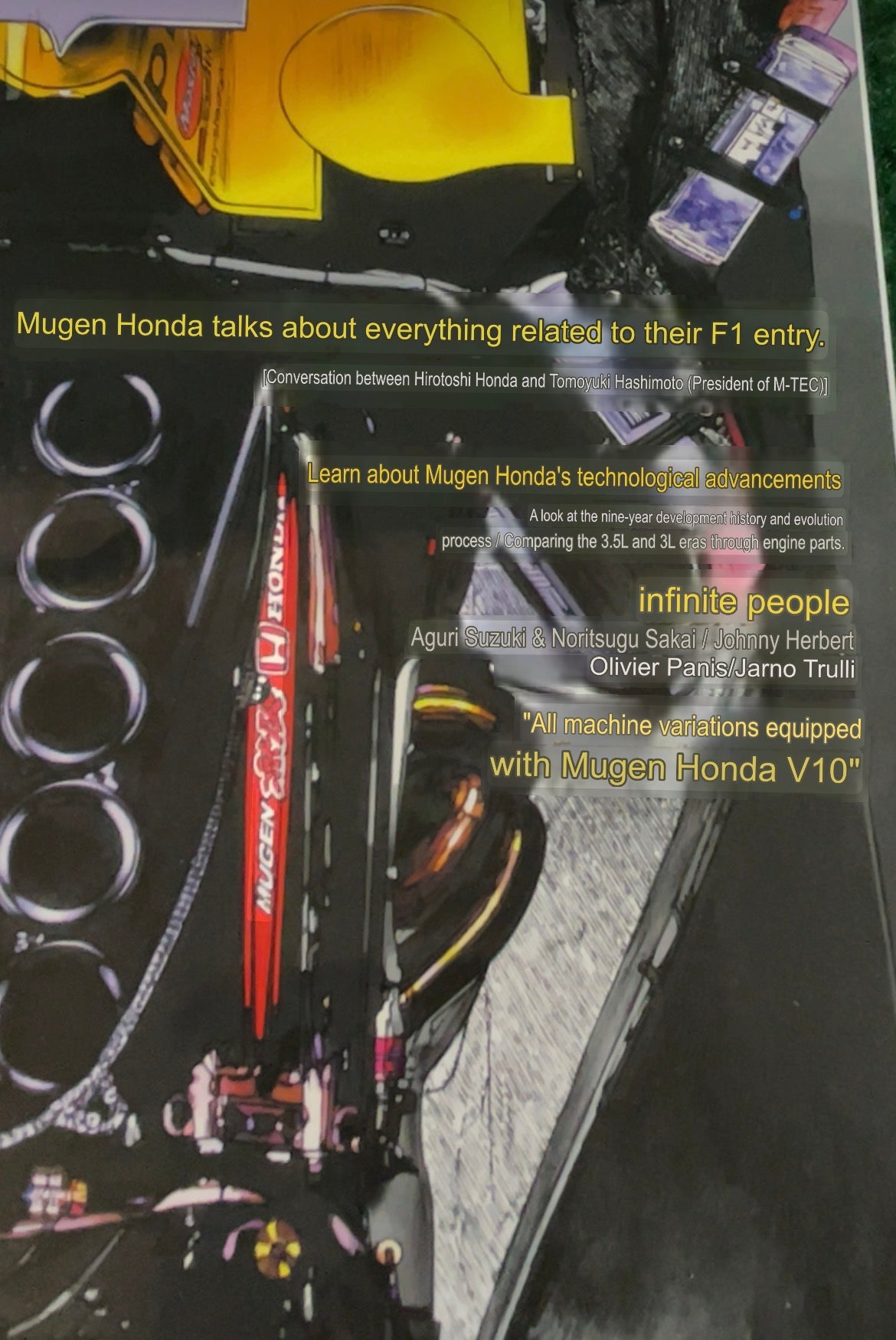 Auto Sport Magazine GP Car Story MUGEN Honda 1992-2000 Special Edition