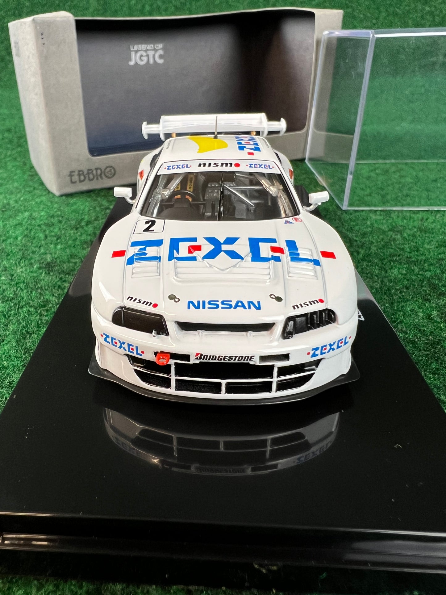 EBBRO Legend of JGTC - 1998 ZEXEL Nissan Skyline R33 GTR 1/43 Scale Diecast