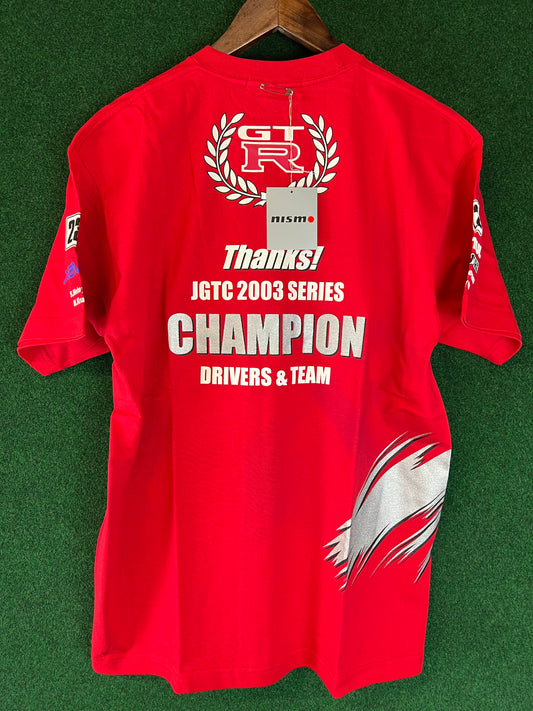 Nissan Nismo - 2003 JGTC Series Champion R34 GT-R Drivers & Teams T-Shirt