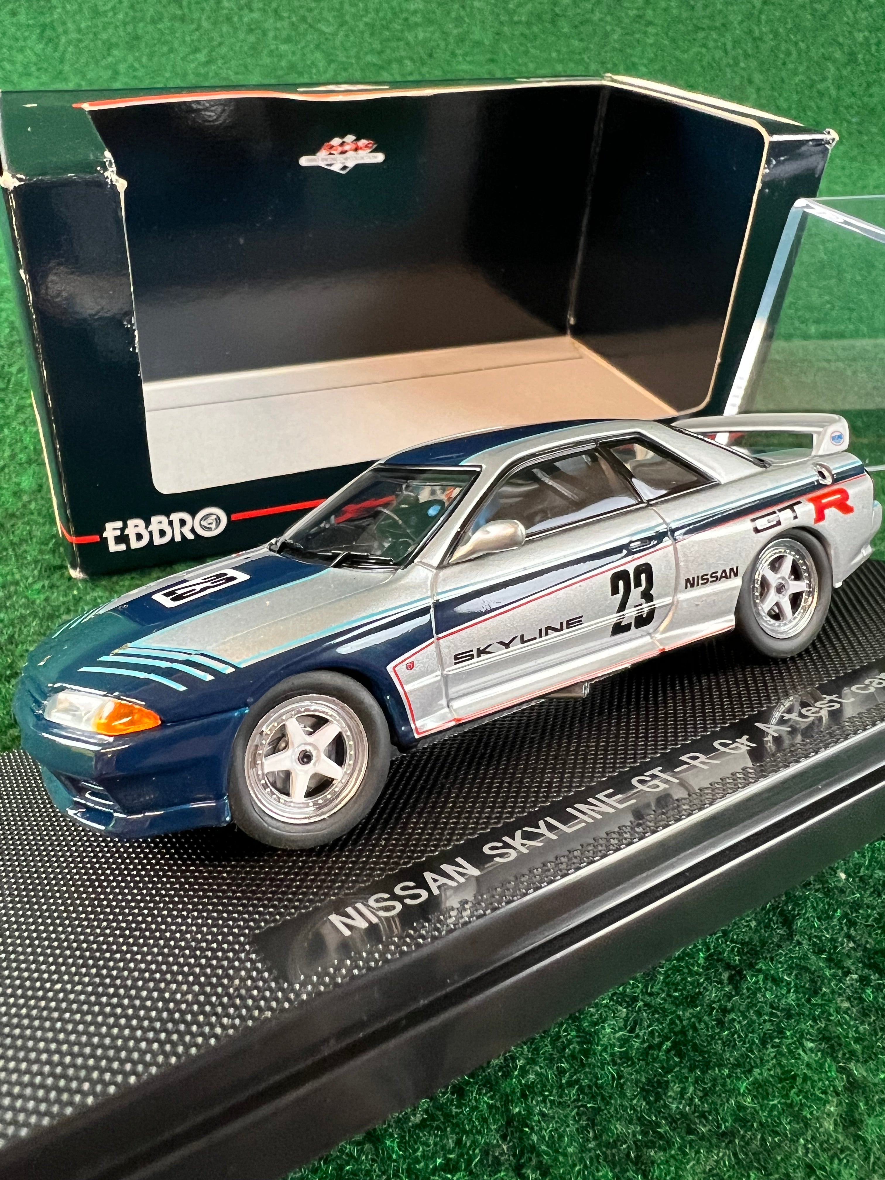 EBBRO Racing Car Collection Nissan Skyline R32 GTR Gr.A Test Car 1