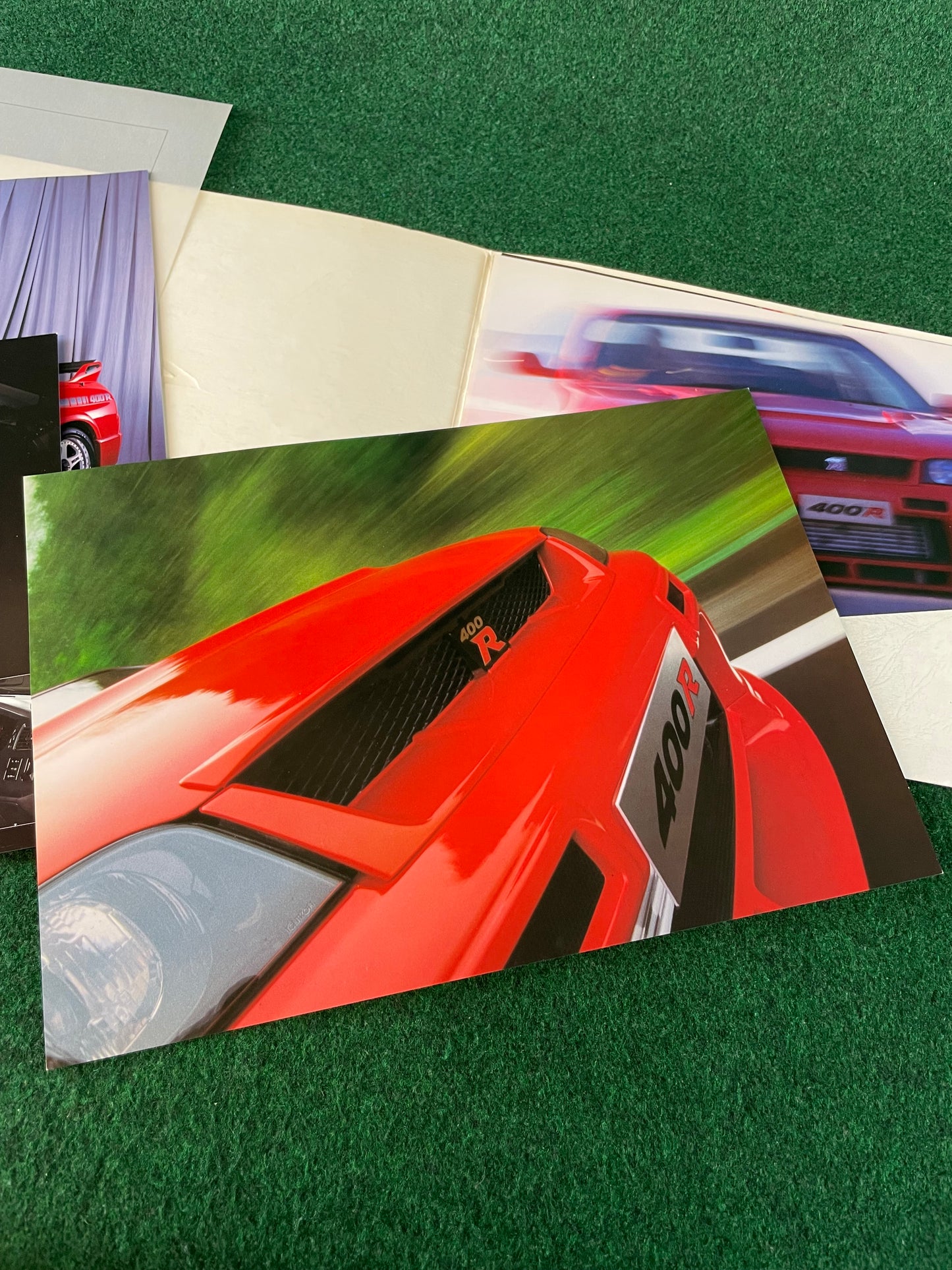Nissan Skyline 400R R33 GT-R - Japanese Dealer New Car Press Release Folder Packet Brochure
