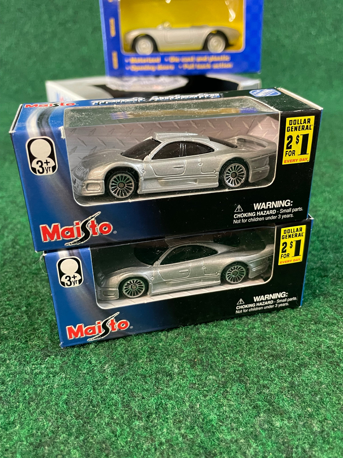 Porsche & Mercedes - Toy Car Diecast Set