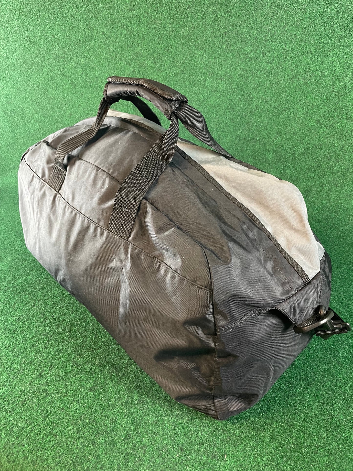 DUNLOP Motor Sport - Black & Grey Duffel Travel Bag