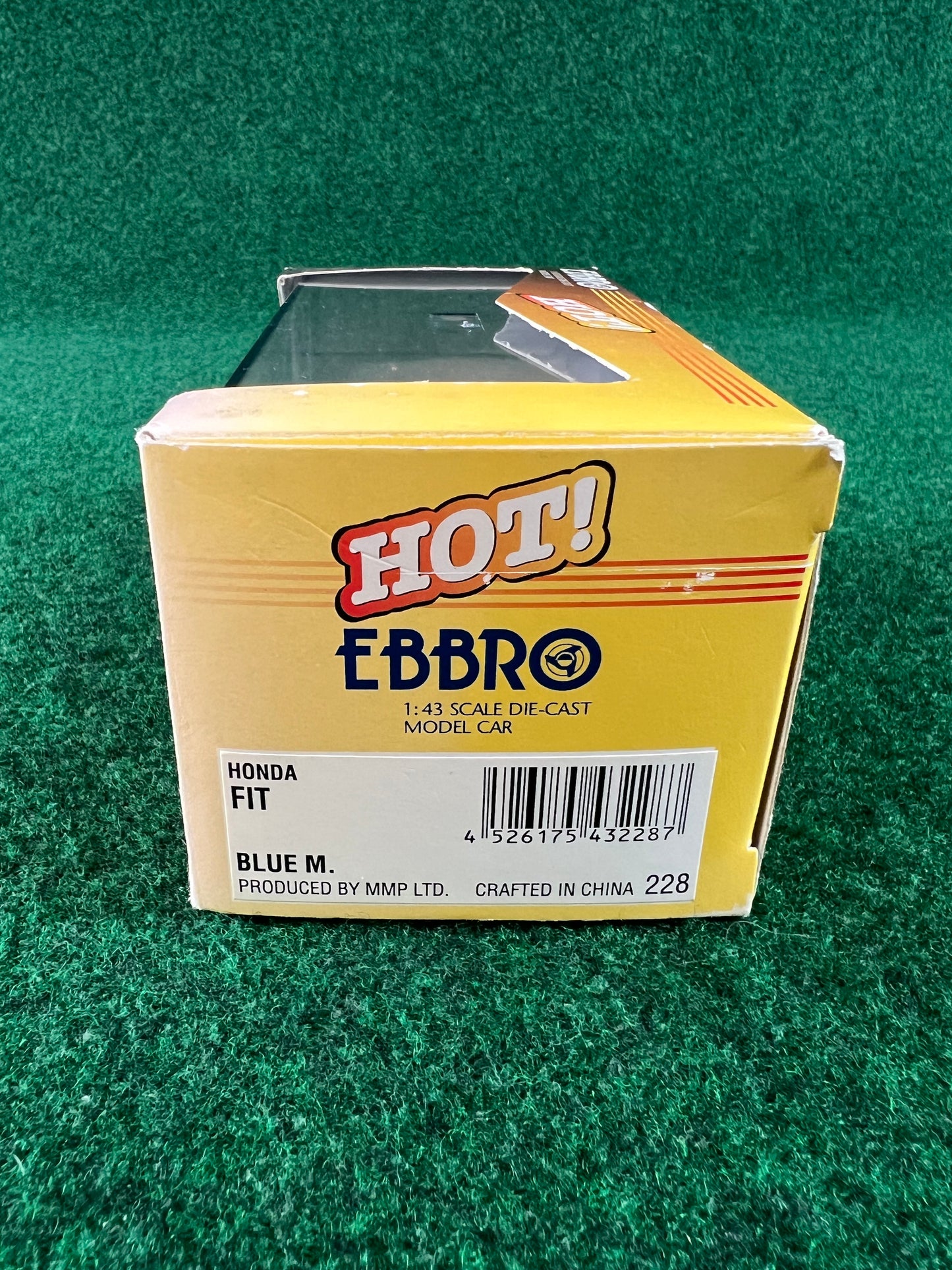 EBBRO HOT - Honda Fit - Dark Blue 1 of 840 1/43 Scale Diecast