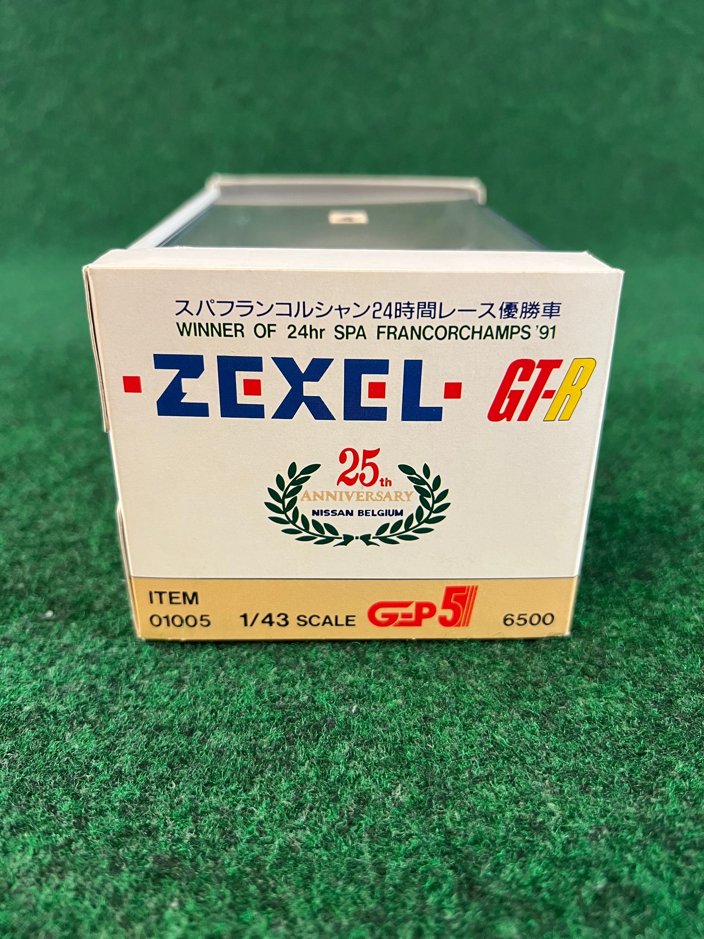 ROSSO - Zexel No. 25 WINNER OF 24hr SPA FRANCORCHAMPS '91 Nissan Skyline R32 GT-R 1/43 Scale Model Car