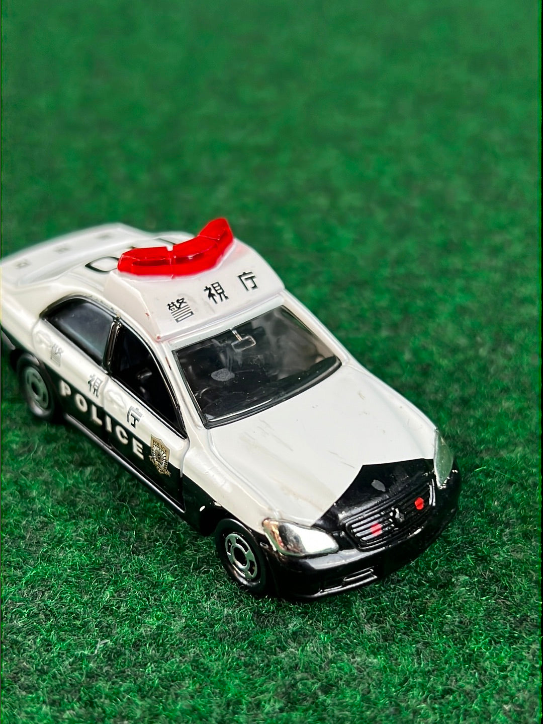 TOMICA Cargo Delivery Van and Toyota Crown Japanese Police Toy Car Set