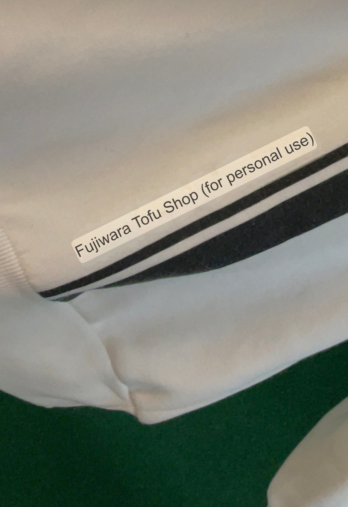 Initial D - 30th Anniversary Fujiwara Tofu Shop Toyota AE86 White Sweatshirt (XL)